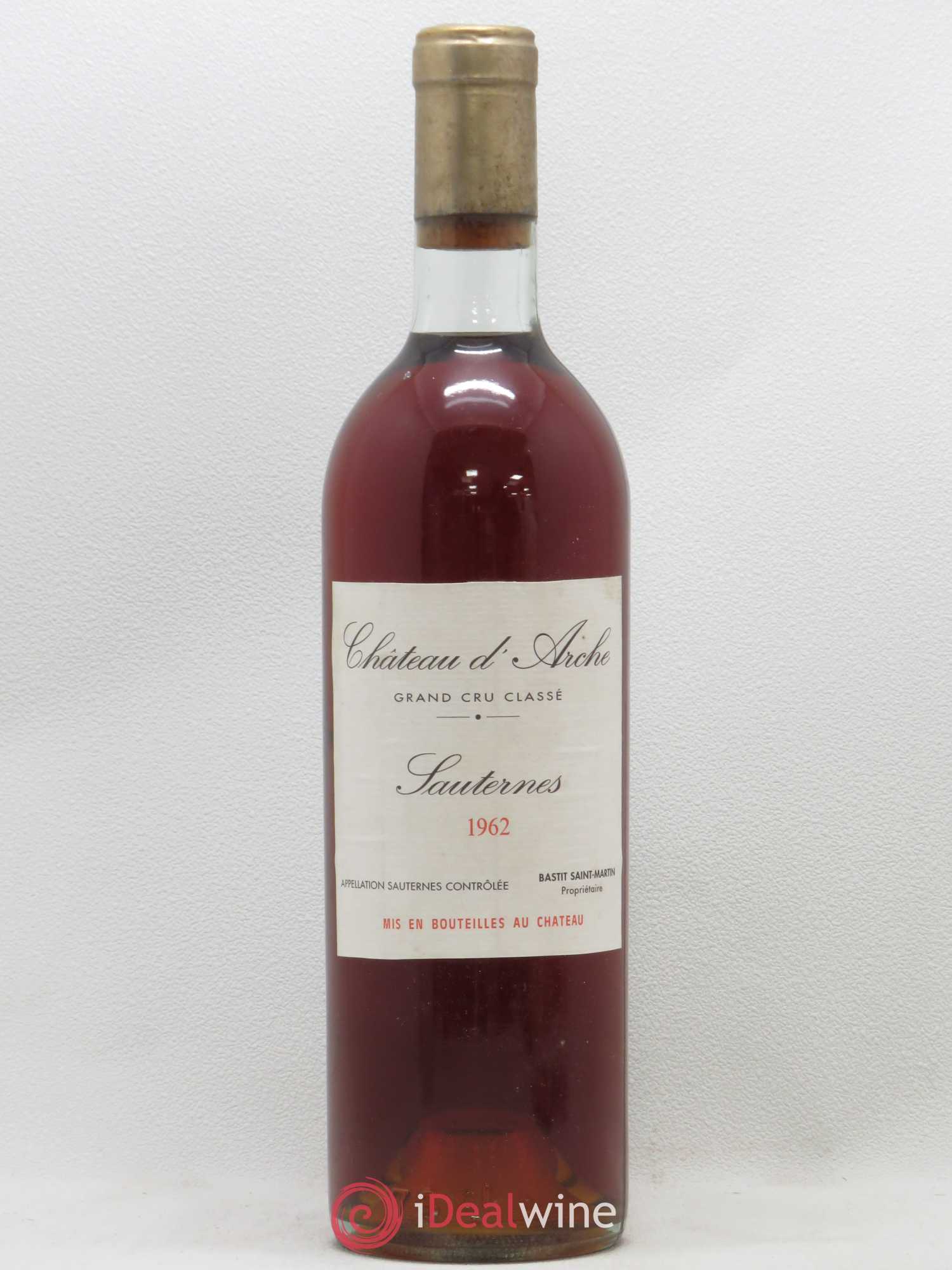 Château d' Arche 2ème Grand Cru Classé 1962 - Lotto di 1 bottiglia - 0
