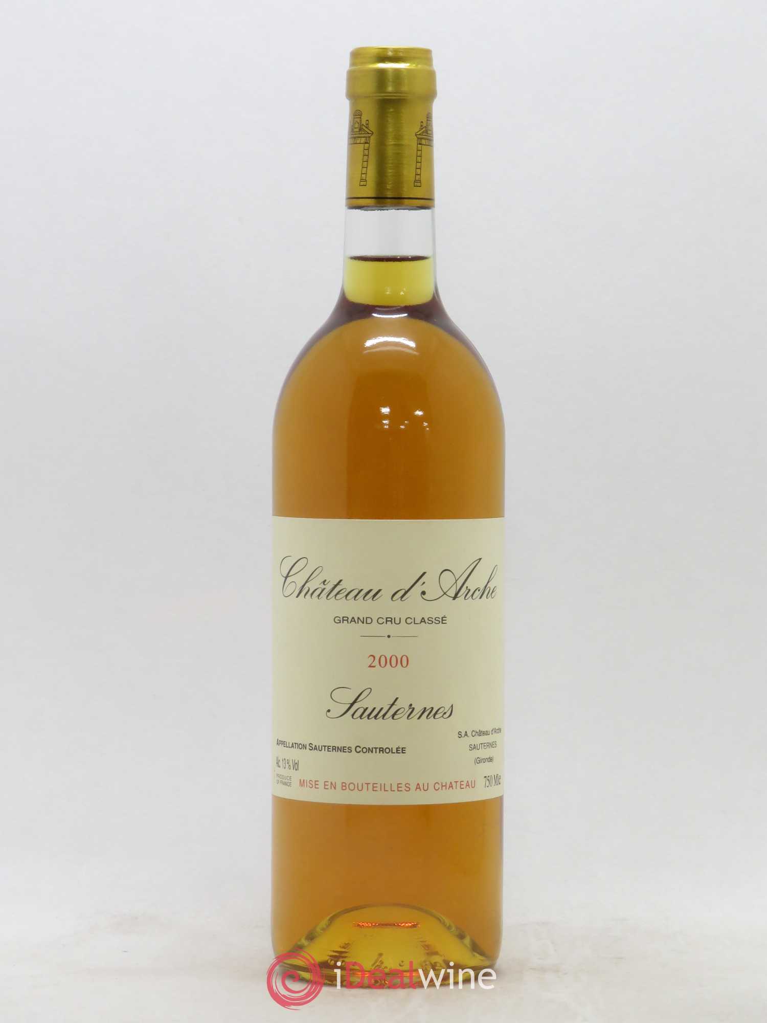 Château d' Arche 2ème Grand Cru Classé 2000 - Lotto di 1 bottiglia - 0