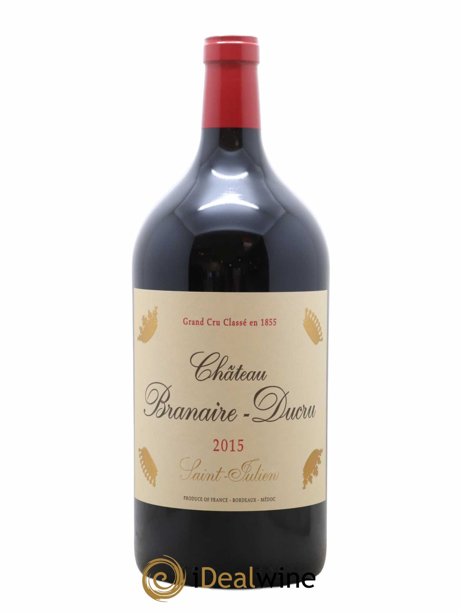 Château Branaire Ducru 4ème Grand Cru Classé 2015 - Lot de 1 double magnum - 0