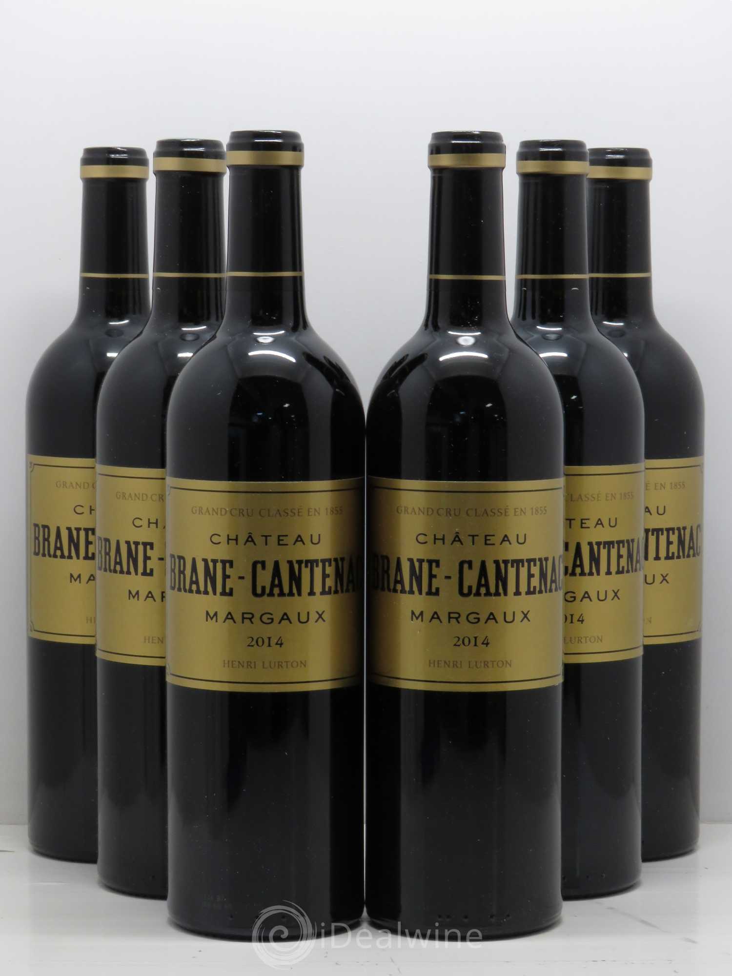Château Brane Cantenac 2ème Grand Cru Classé 2014 - Lot de 6 bouteilles - 0