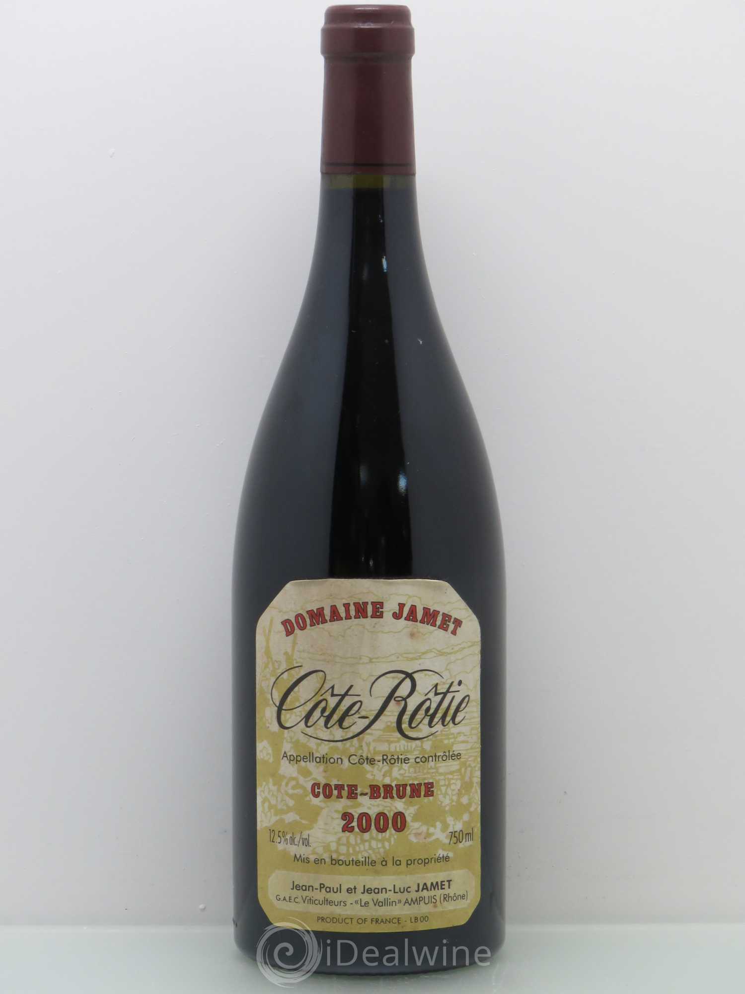 Côte-Rôtie Côte Brune Jamet (Domaine) 2000 - Lot de 1 bouteille - 0