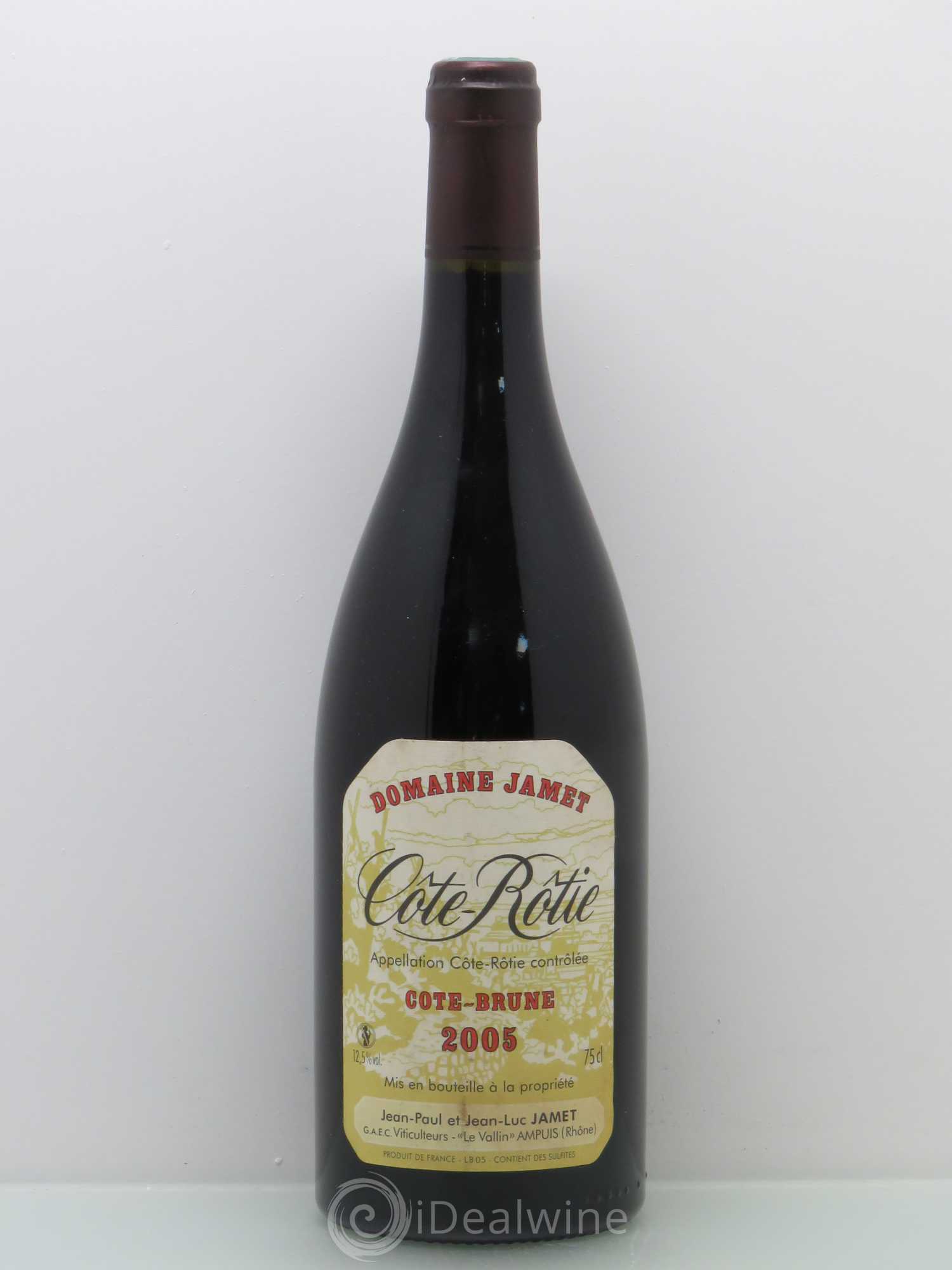 Côte-Rôtie Côte Brune Jamet (Domaine) 2005 - Lot de 1 bouteille - 0