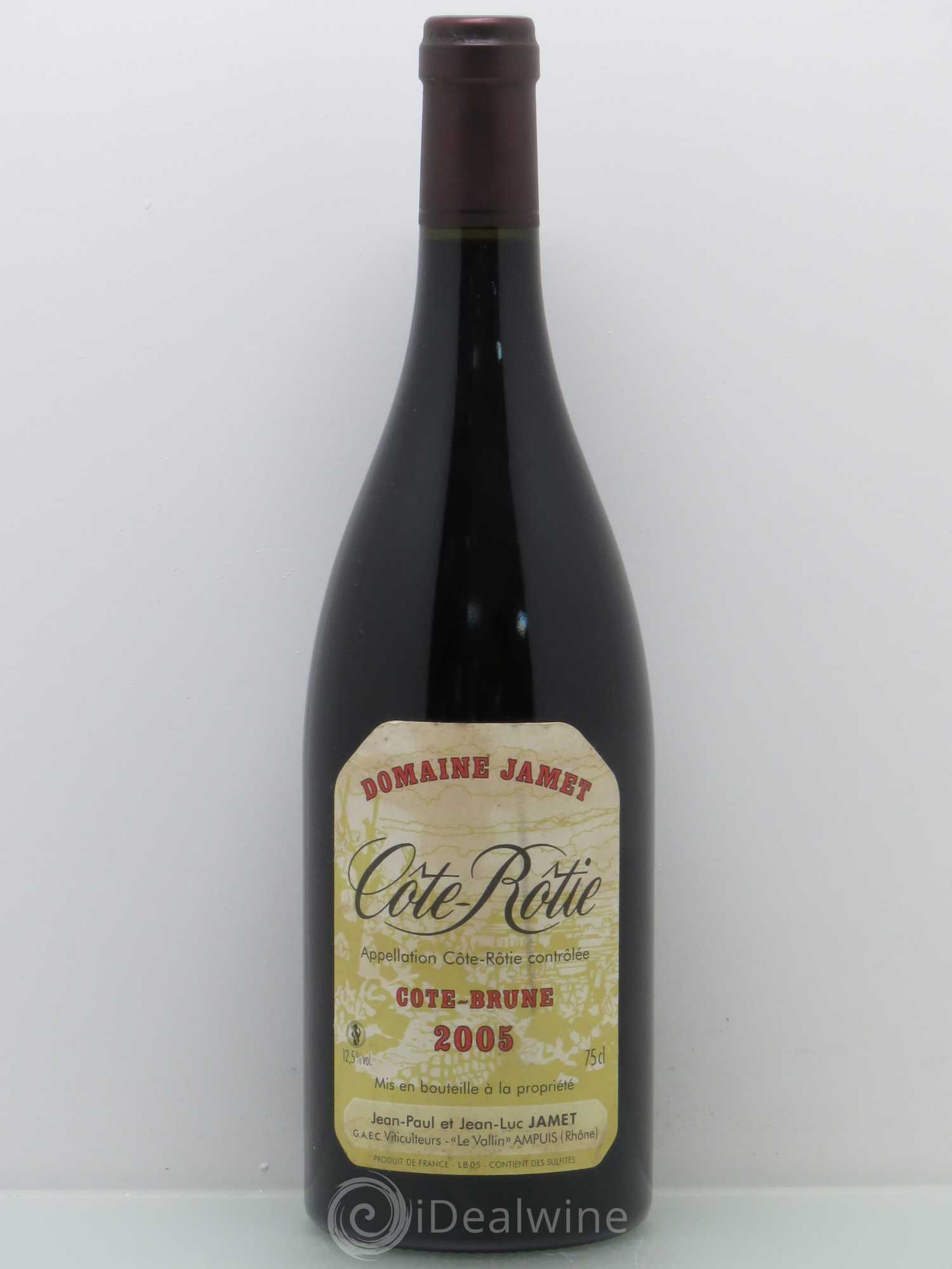 Côte-Rôtie Côte Brune Jamet (Domaine) 2005 - Lot de 1 bouteille - 0