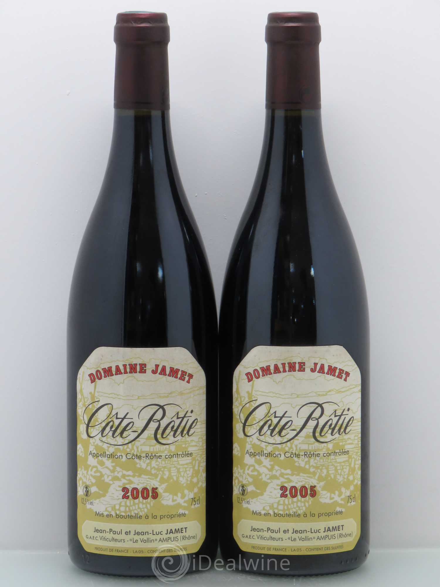 Côte-Rôtie Jamet (Domaine) 2005 - Lot de 2 bouteilles - 0