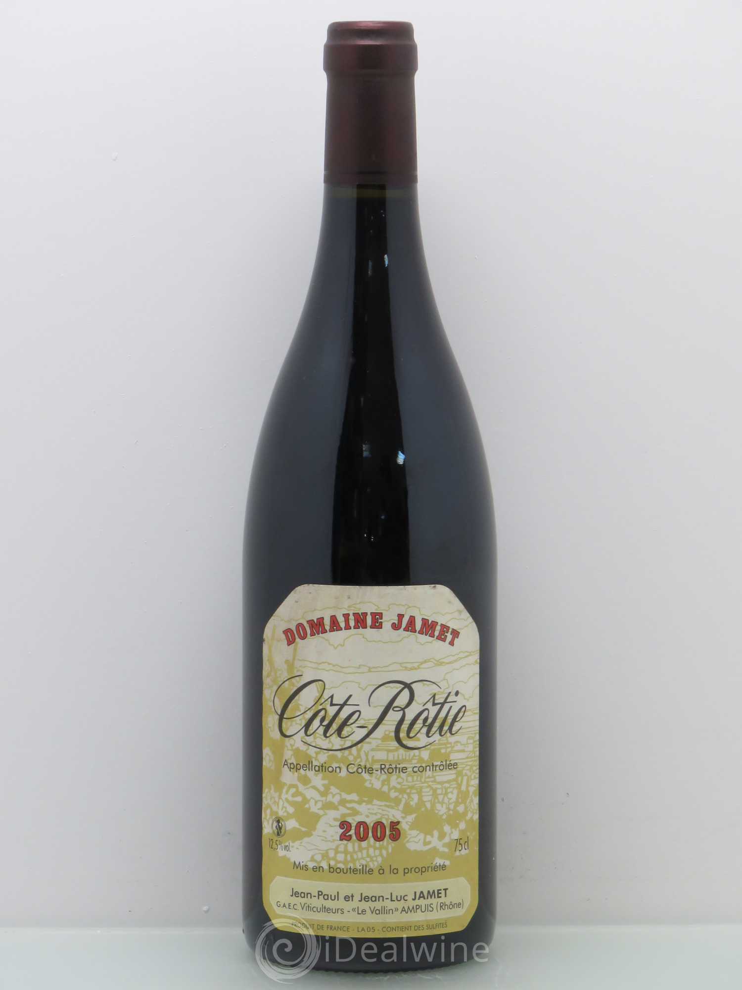 Côte-Rôtie Jamet (Domaine) 2005 - Lot de 1 bouteille - 0