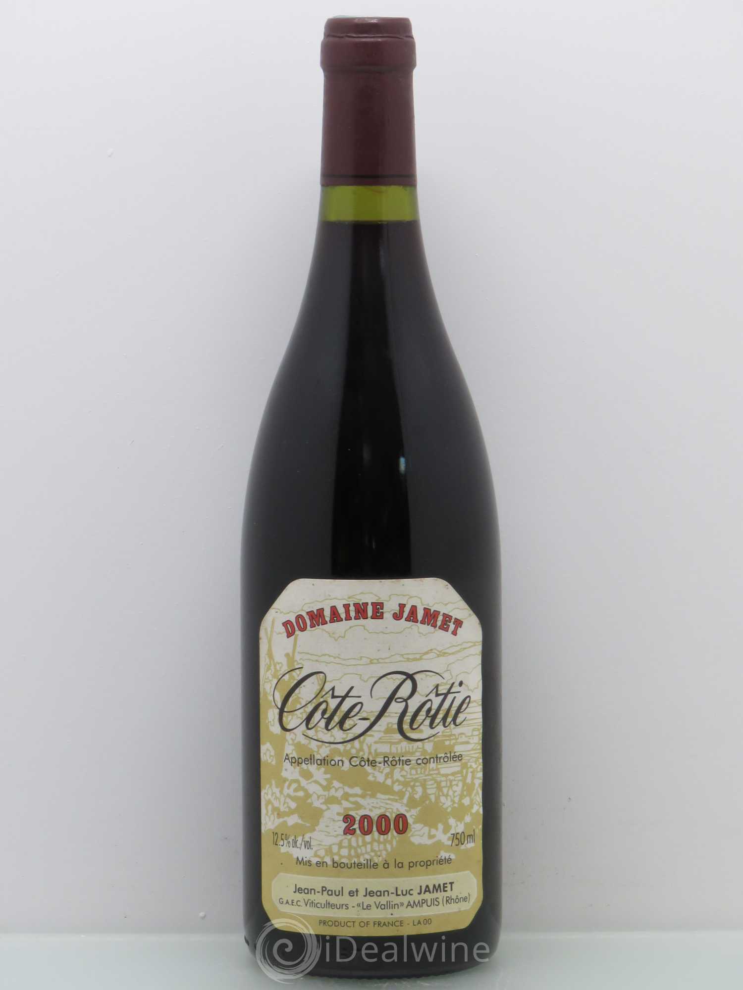 Côte-Rôtie Jamet (Domaine) 2000 - Lot de 1 bouteille - 0