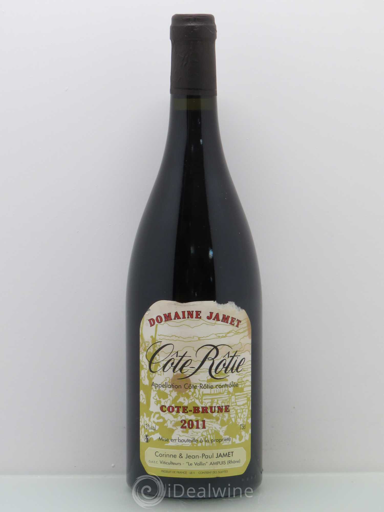 Côte-Rôtie Côte Brune Jamet (Domaine) 2011 - Lot de 1 bouteille - 0