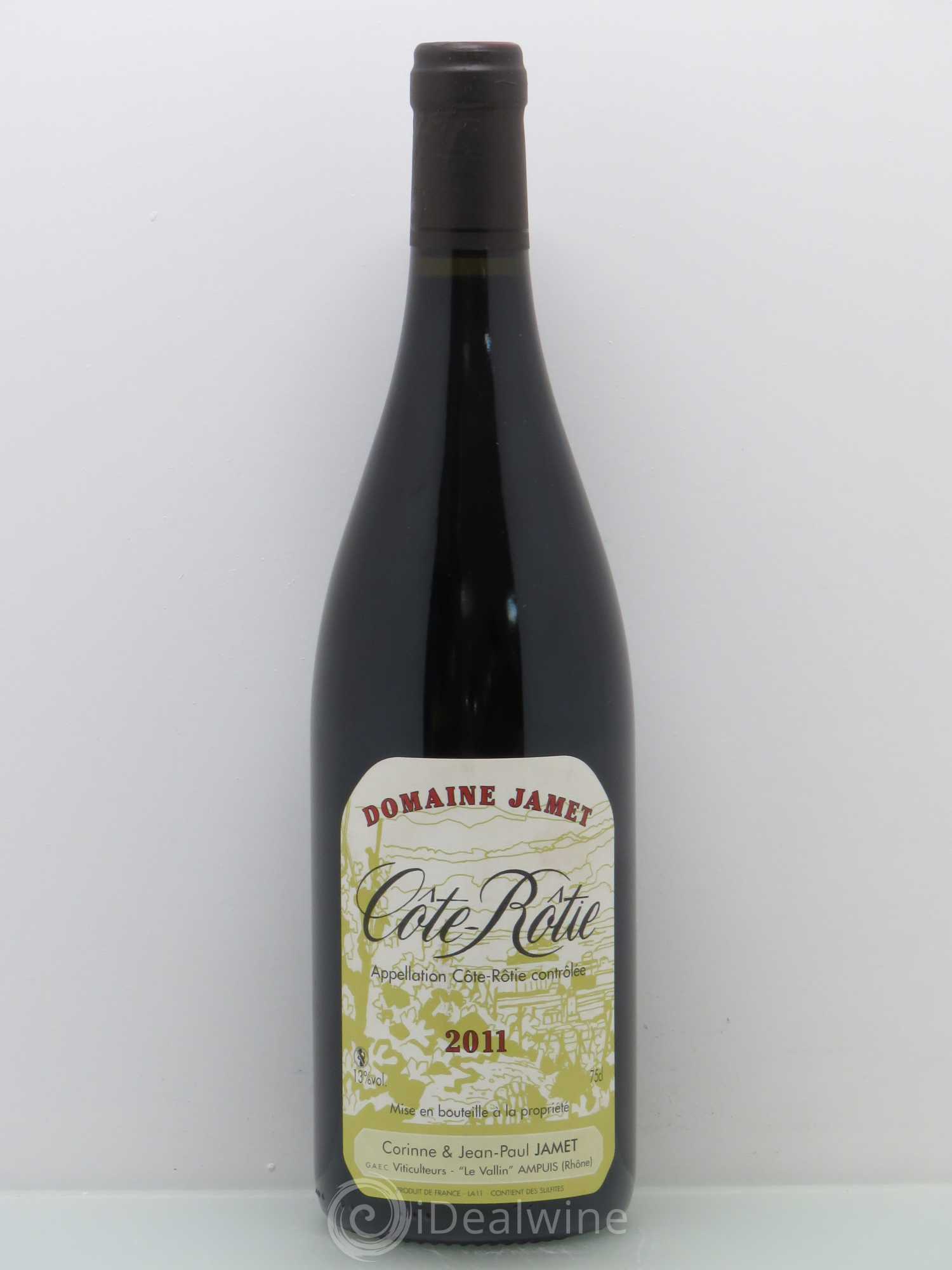 Côte-Rôtie Jamet (Domaine) 2011 - Lot de 1 bouteille - 0