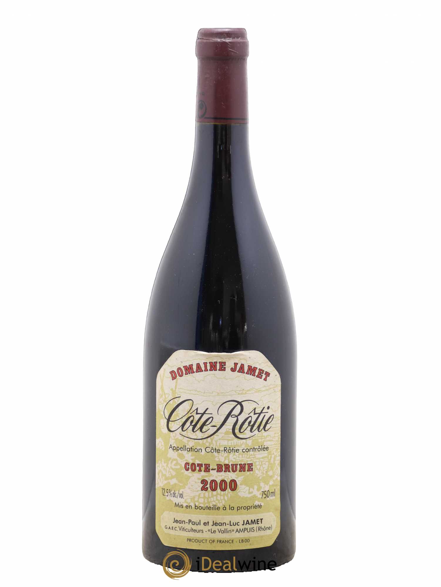 Côte-Rôtie Côte Brune Jamet (Domaine) 2000 - Lot de 1 bouteille - 0