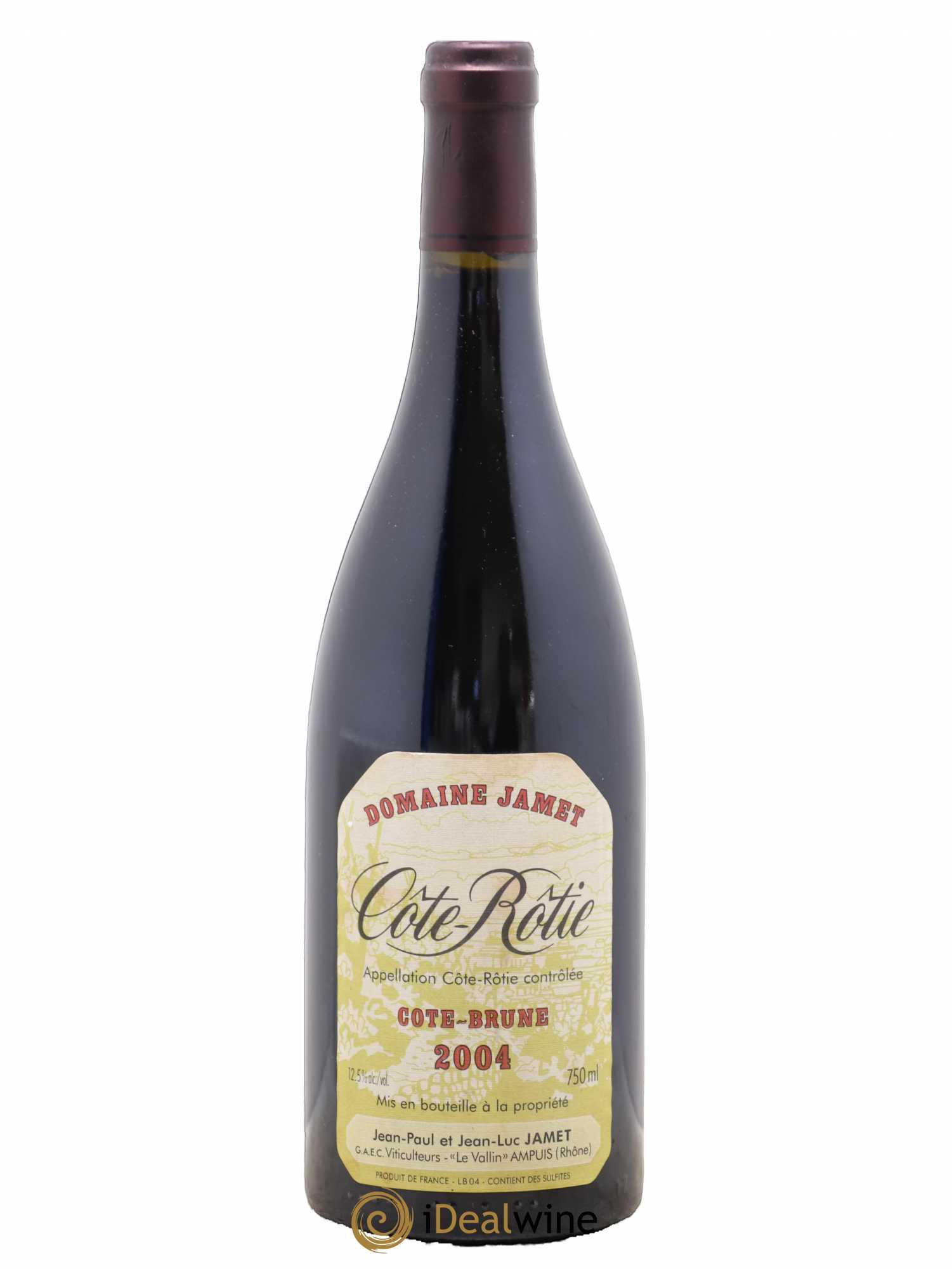 Côte-Rôtie Côte Brune Jamet (Domaine) 2004 - Lot de 1 bouteille - 0