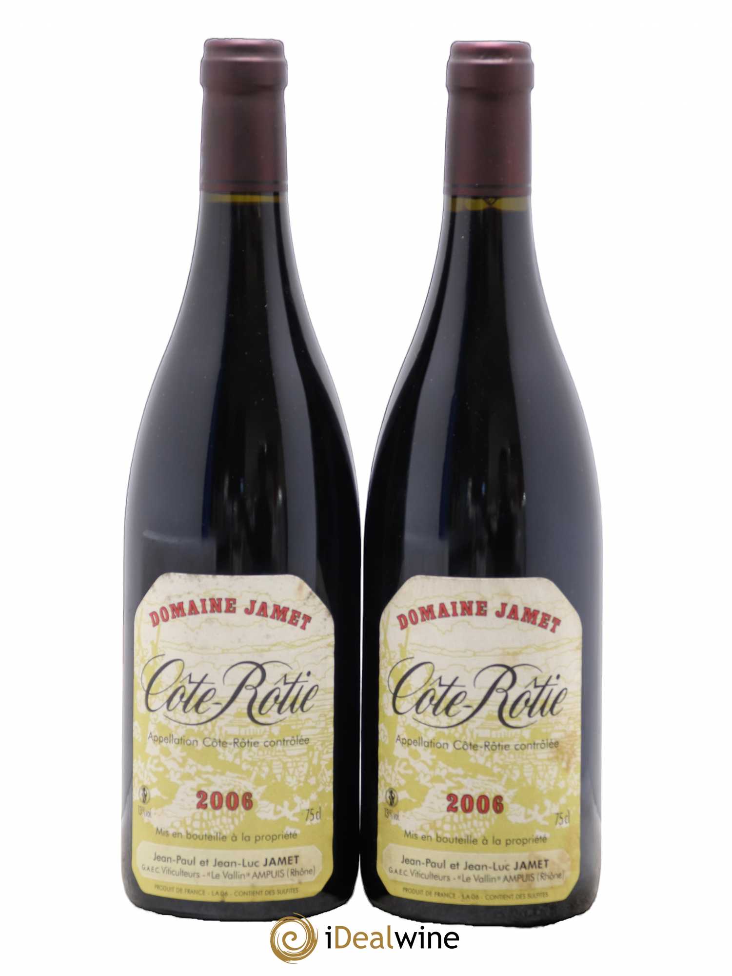 Côte-Rôtie Jamet (Domaine) 2006 - Lot de 2 bouteilles - 0