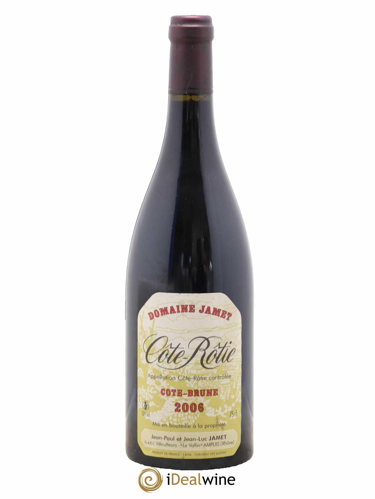 Côte-Rôtie Côte Brune Jamet (Domaine) 2006 - Lot de 1 bouteille - 0
