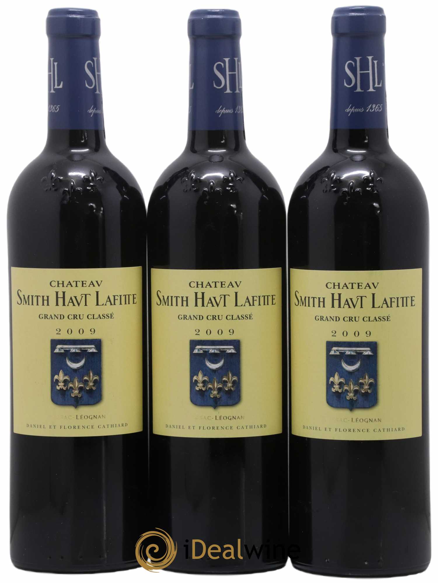 Château Smith Haut Lafitte Cru Classé de Graves 2009 - Lot de 3 bouteilles - 0