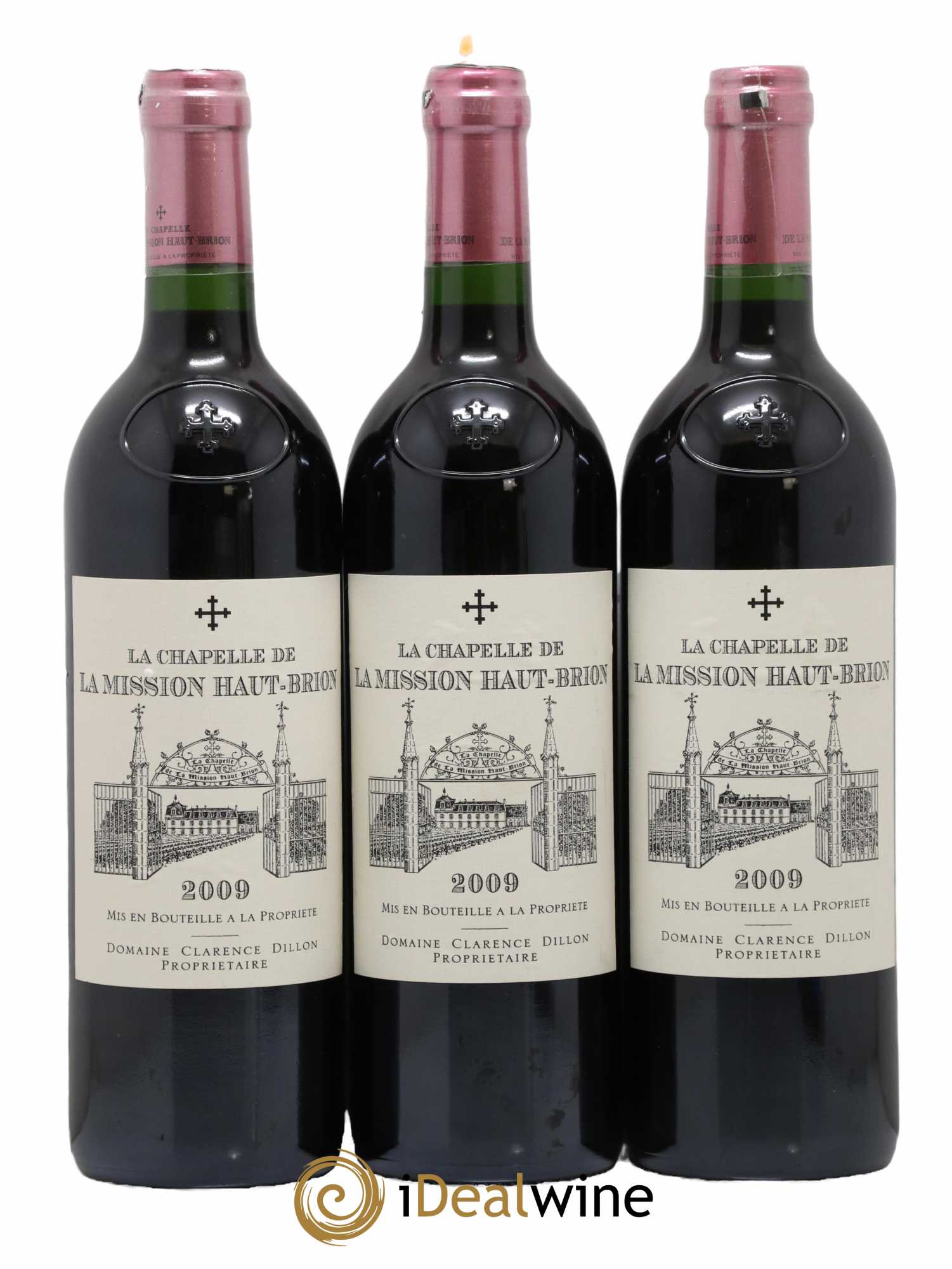 La Chapelle de La Mission Haut-Brion Second Vin 2009 - Lot de 3 bouteilles - 0