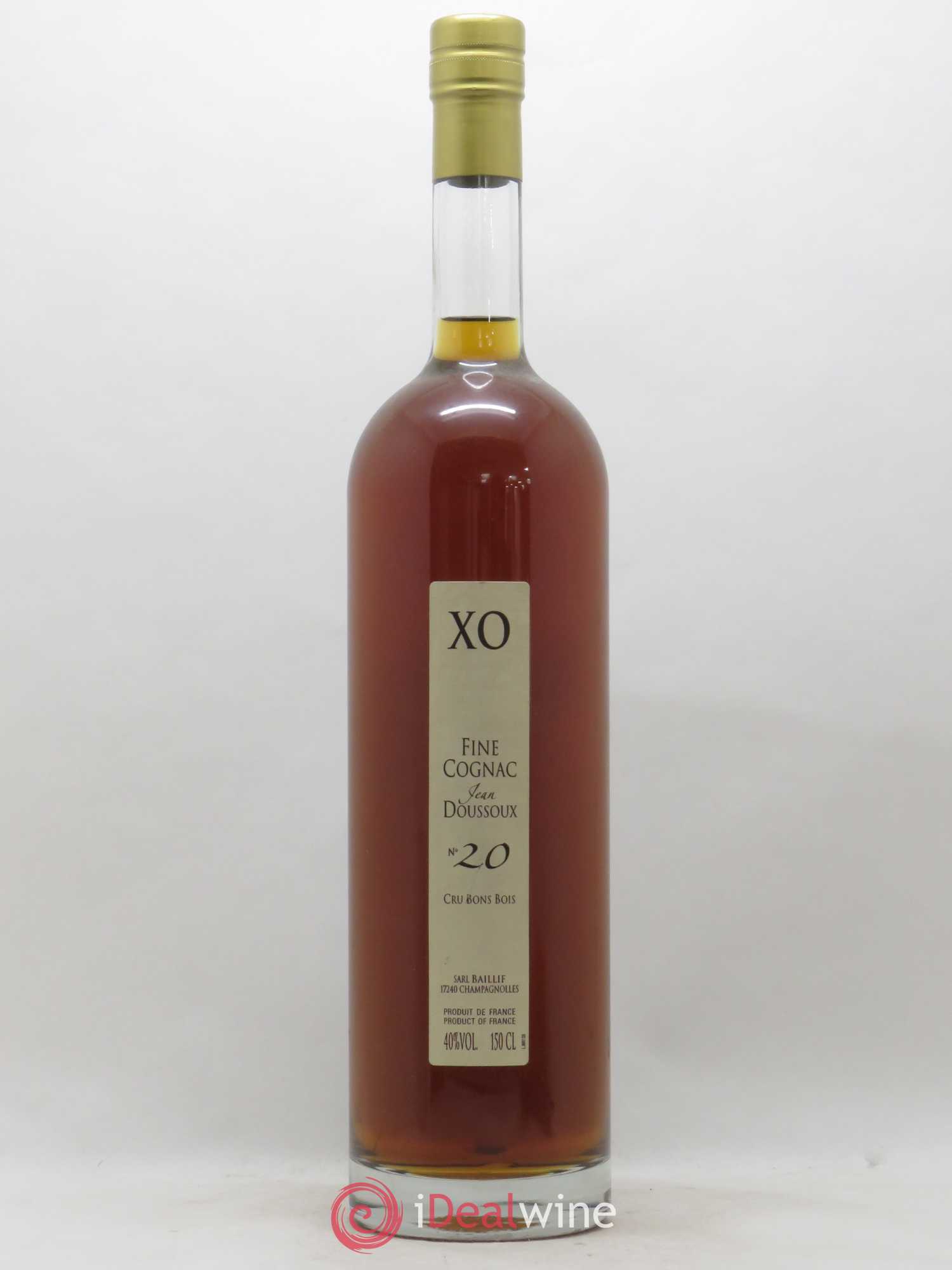 Cognac Jean Doussoux XO Fine Cognac N°20 - Posten von 1 Magnum - 0
