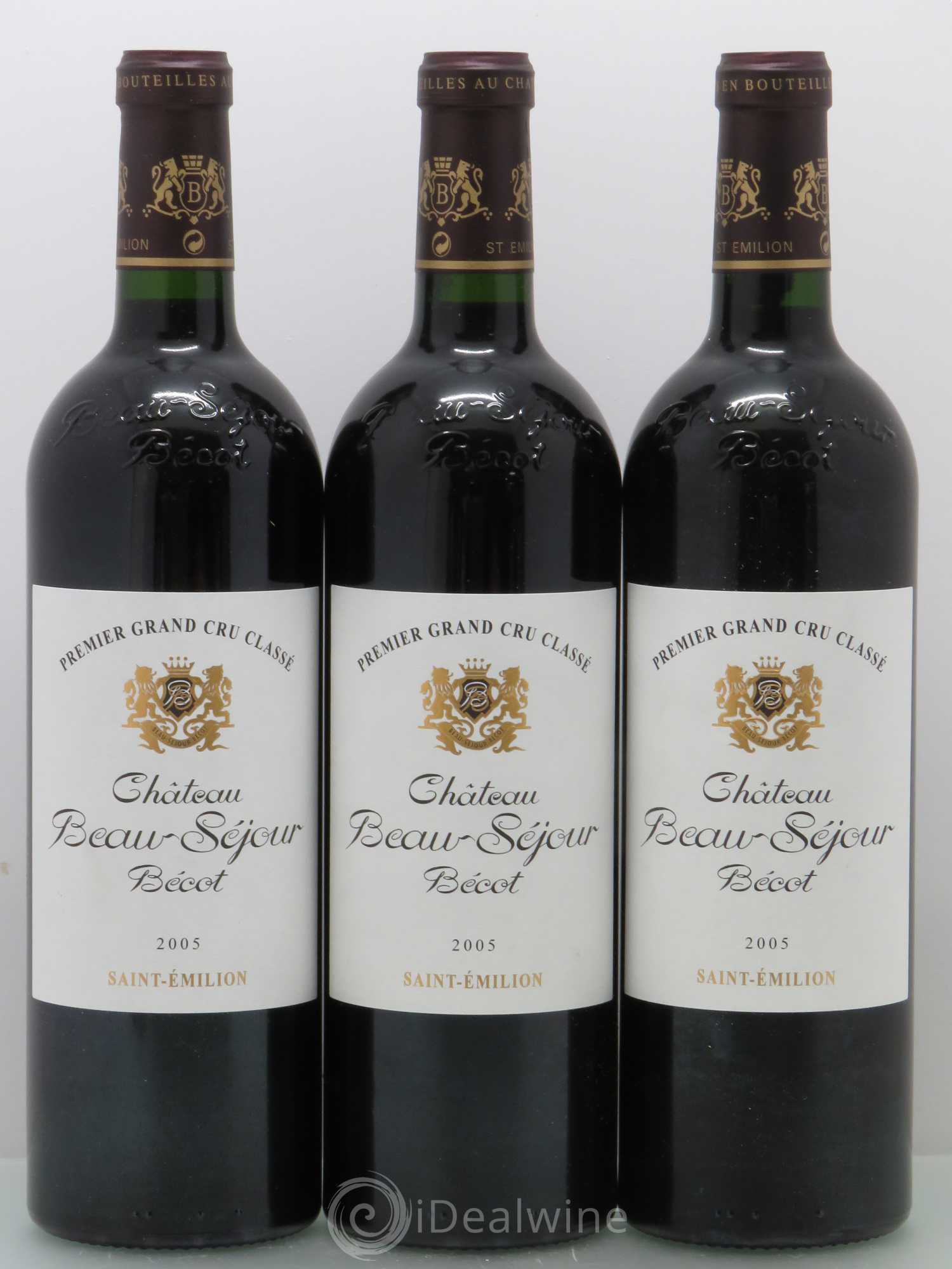Château Beau-Séjour Bécot 1er Grand Cru Classé B 2005 - Lot de 12 bouteilles - 3