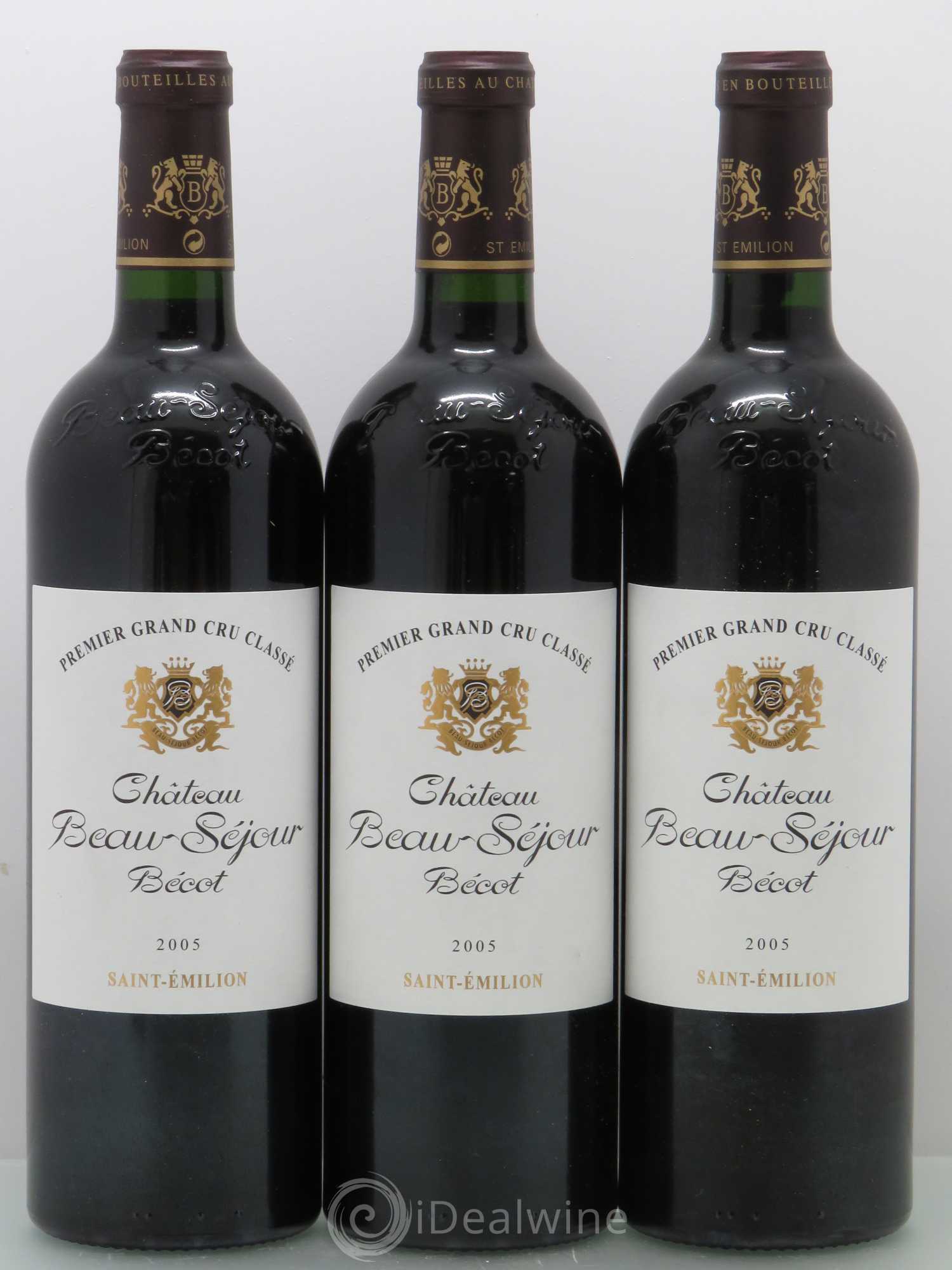 Château Beau-Séjour Bécot 1er Grand Cru Classé B 2005 - Lot de 12 bouteilles - 4