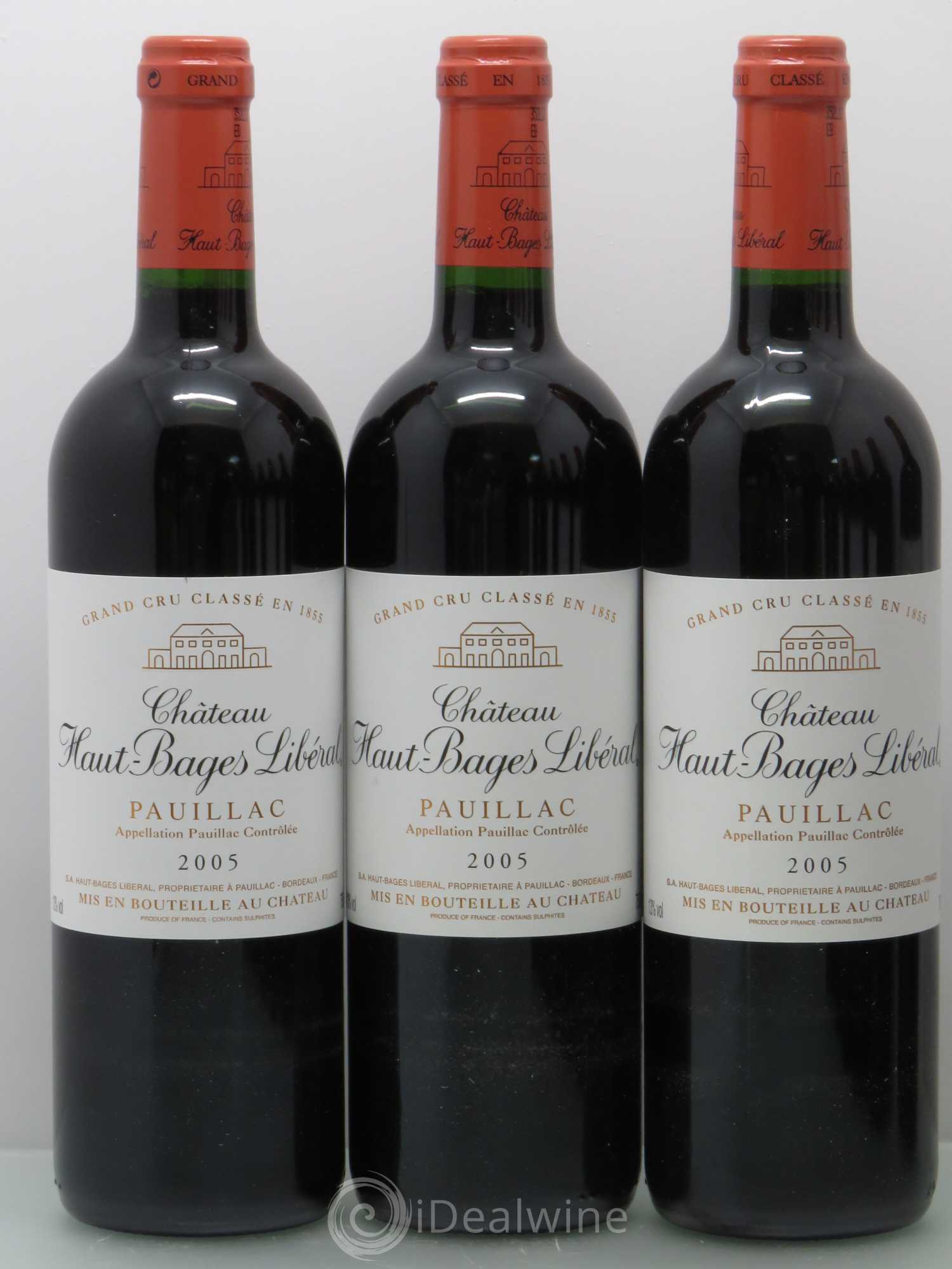 Château Haut Bages Libéral 5ème Grand Cru Classé 2005 - Lot de 12 bouteilles - 2