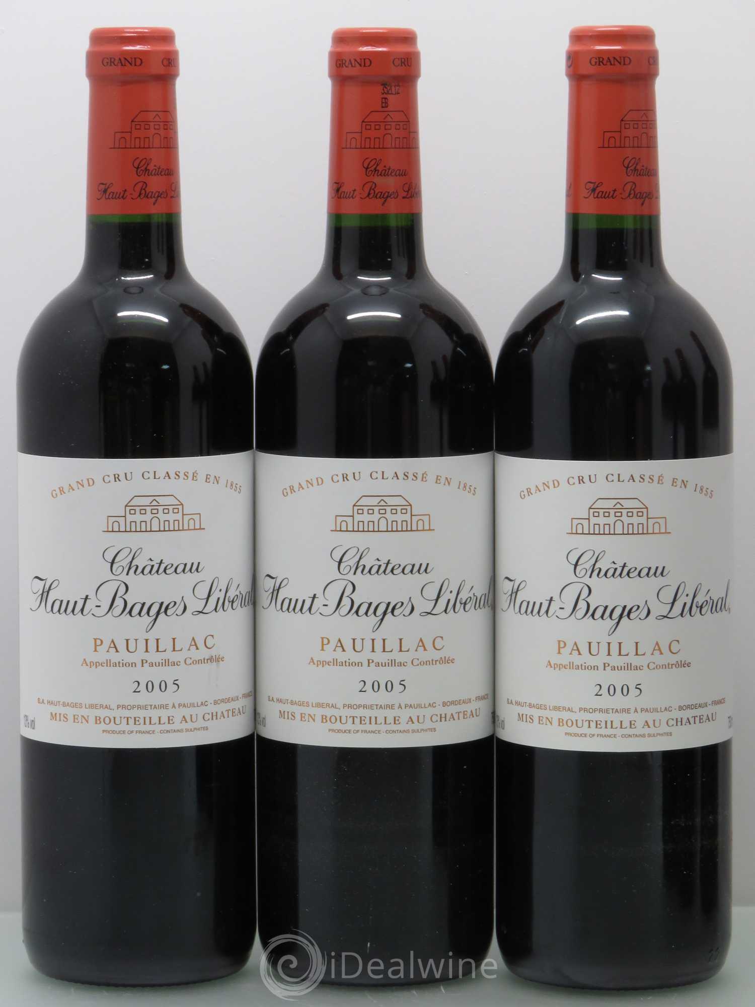 Château Haut Bages Libéral 5ème Grand Cru Classé 2005 - Lot de 12 bouteilles - 3