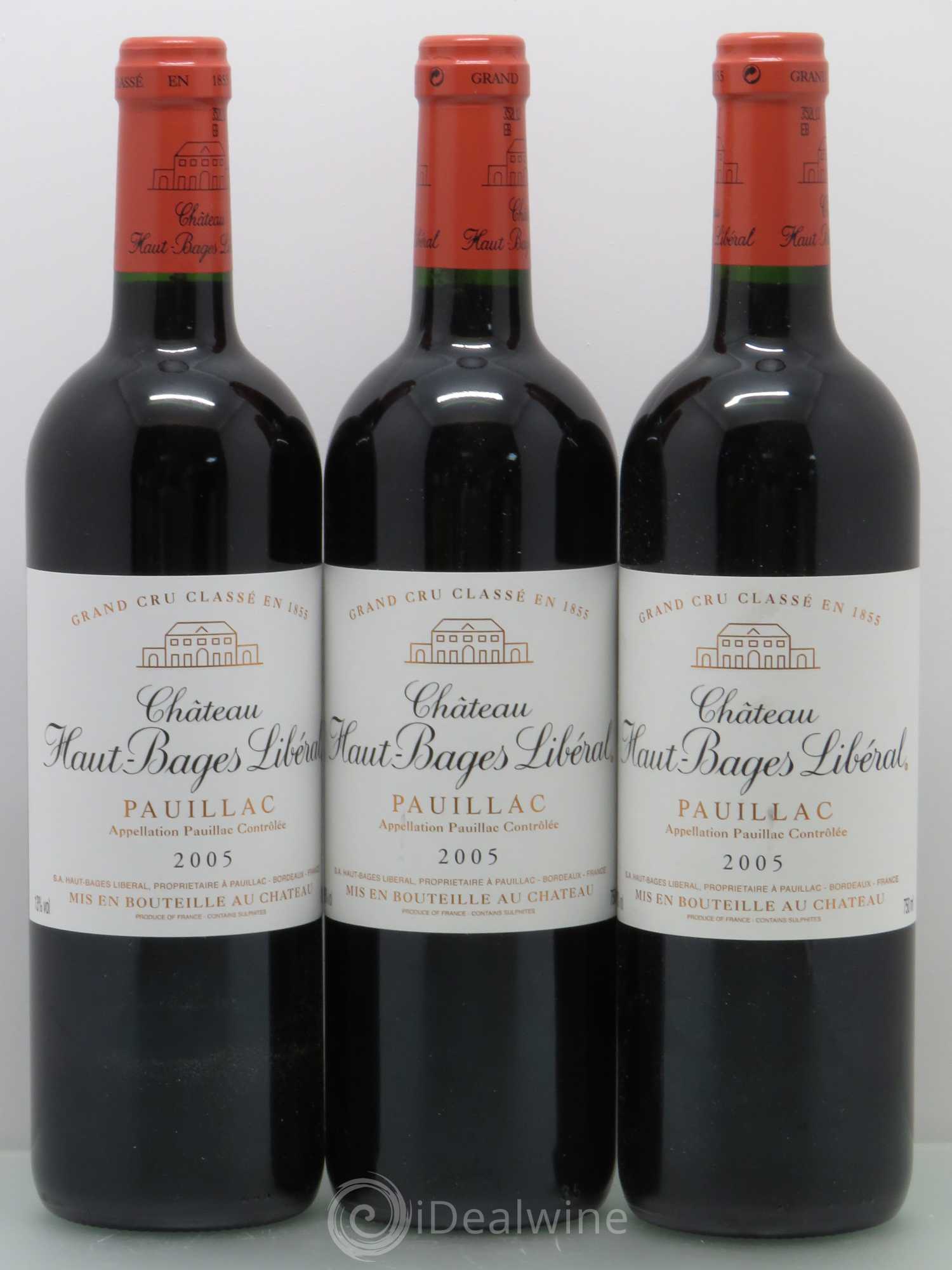 Château Haut Bages Libéral 5ème Grand Cru Classé 2005 - Lot de 12 bouteilles - 4