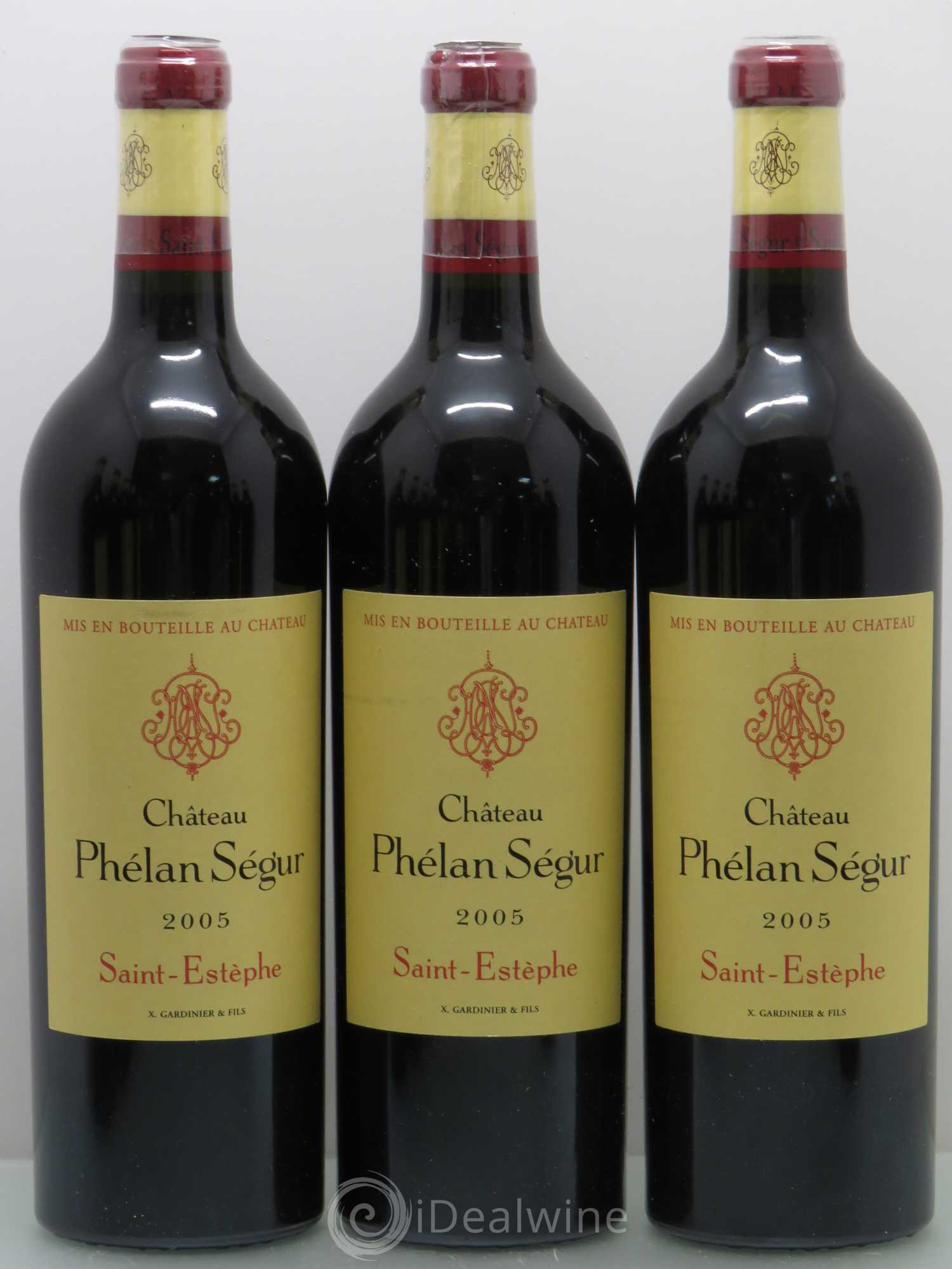 Château Phélan Ségur 2005 - Lot de 12 bouteilles - 2