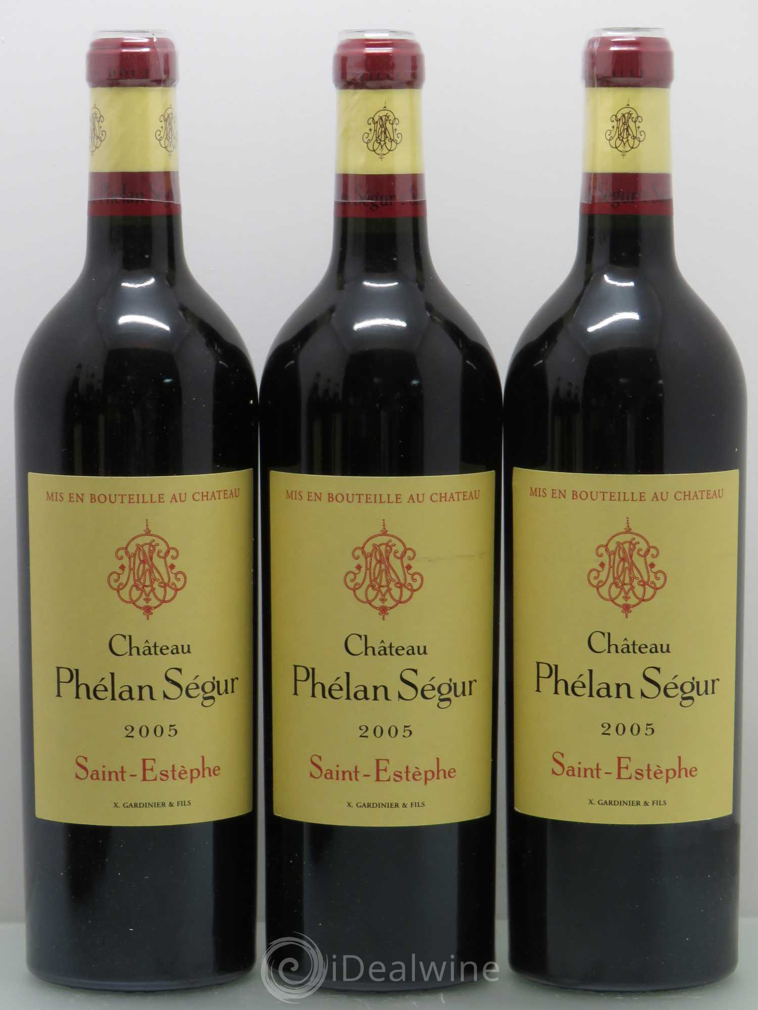 Château Phélan Ségur 2005 - Lot de 12 bouteilles - 3