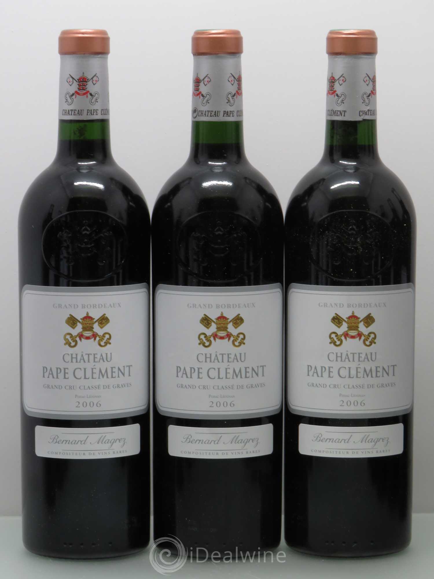 Château Pape Clément Cru Classé de Graves 2006 - Lot de 12 bouteilles - 1
