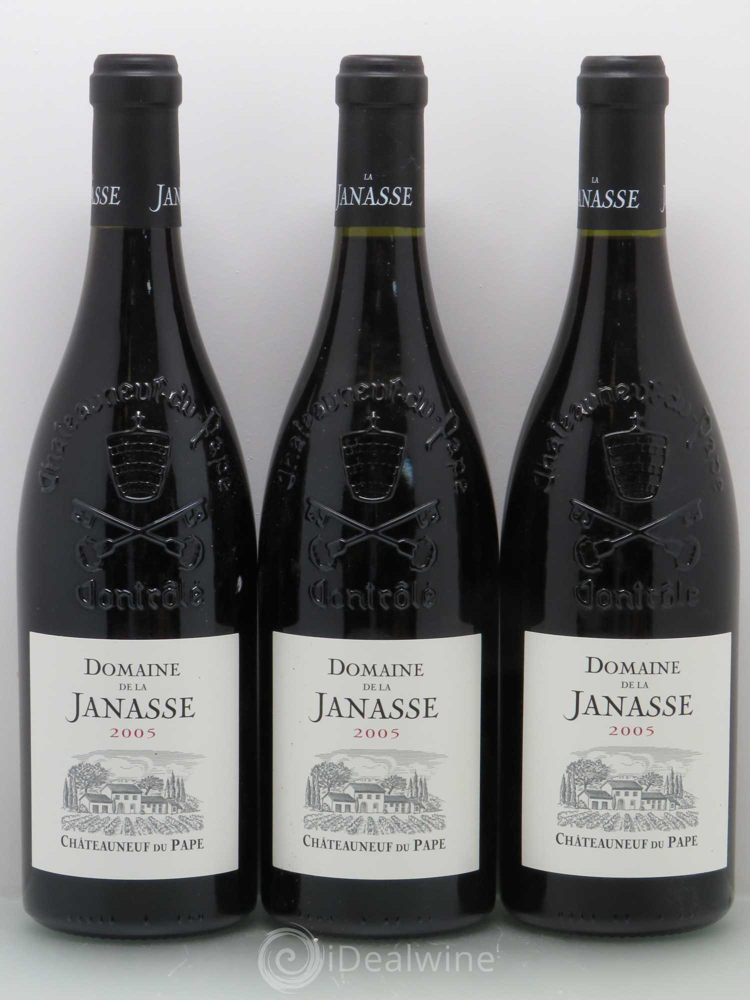 Châteauneuf-du-Pape La Janasse (Domaine de) 2005 - Lot de 3 bouteilles - 0