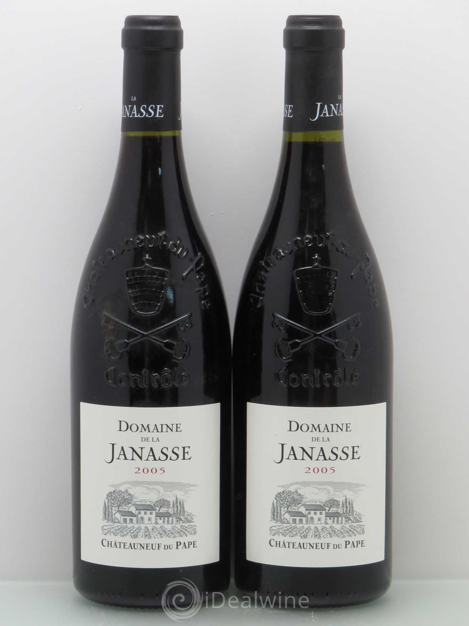 Châteauneuf-du-Pape La Janasse (Domaine de) 2005 - Lot de 2 bouteilles - 0