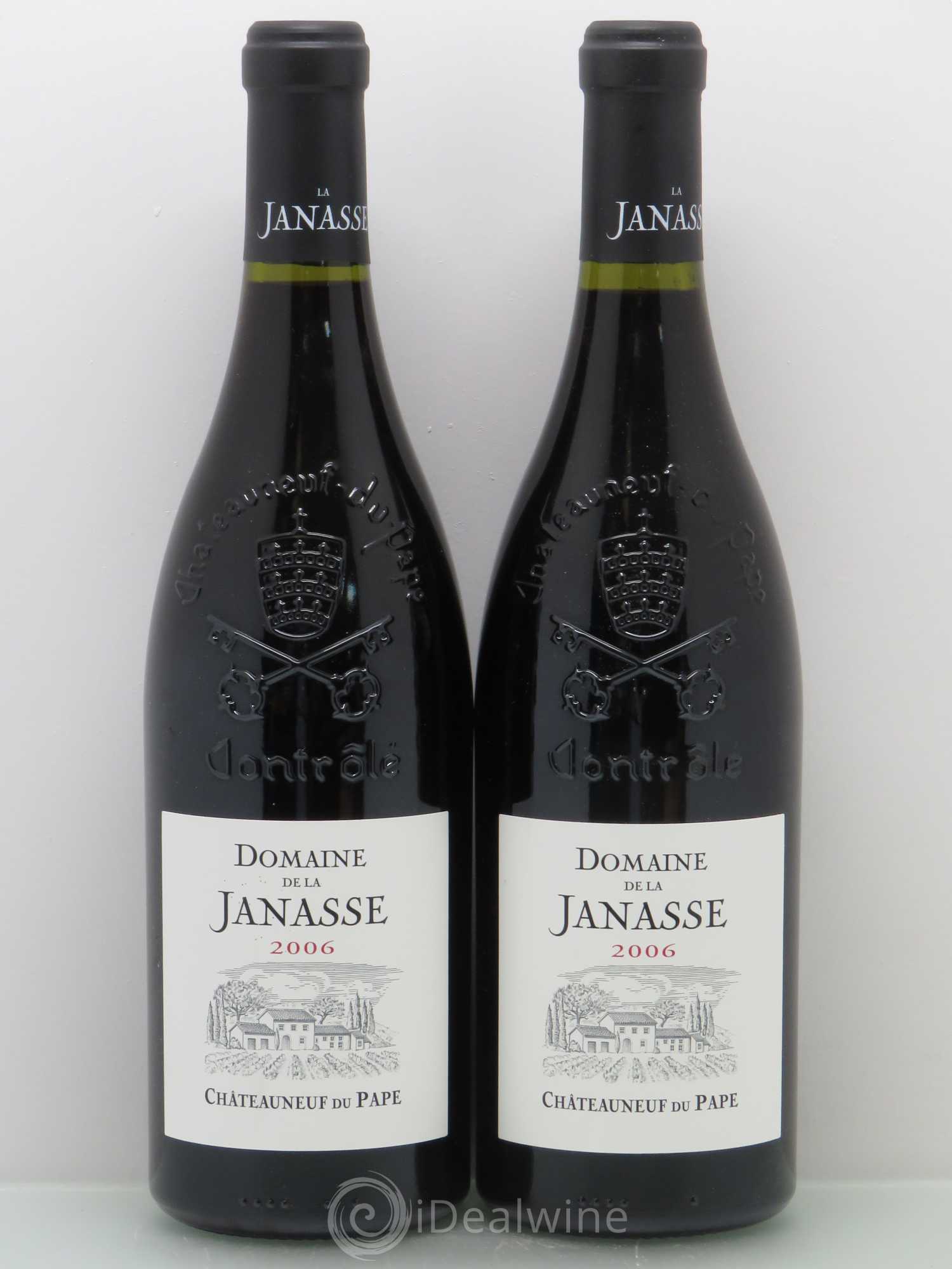 Châteauneuf-du-Pape La Janasse (Domaine de) 2006 - Lot de 2 bouteilles - 0