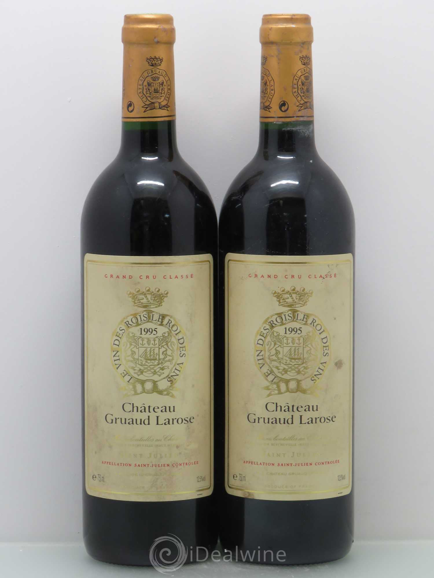 Château Gruaud Larose 2ème Grand Cru Classé 1995 - Lot de 5 bouteilles - 2