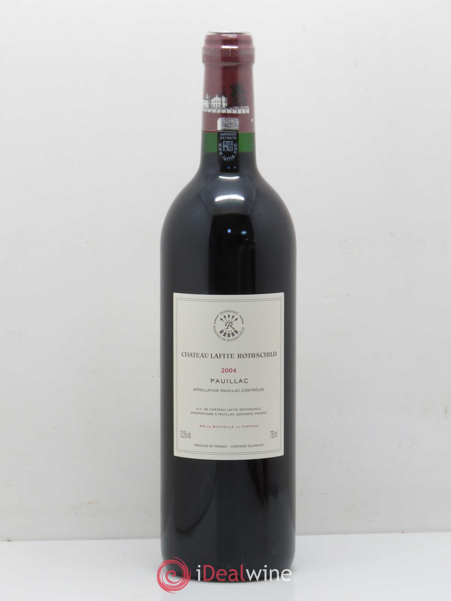 Château Lafite Rothschild 1er Grand Cru Classé 2004 - Lot de 1 bouteille - 1