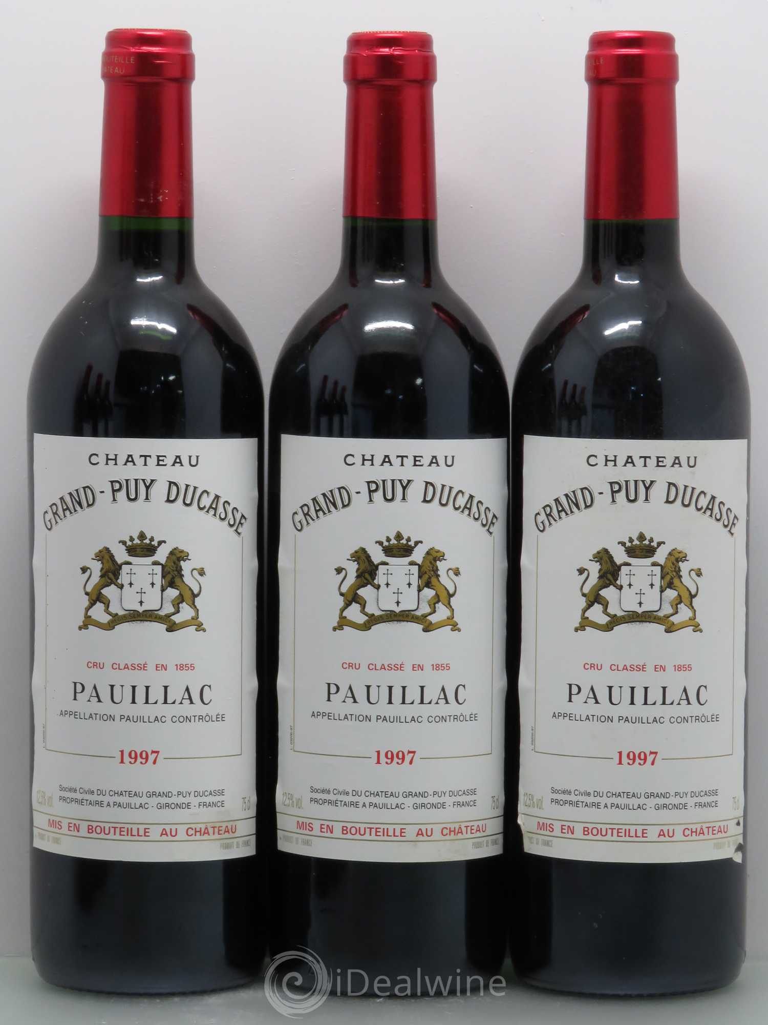 Château Grand Puy Ducasse 5ème Grand Cru Classé 1997 - Lot de 6 bouteilles - 1