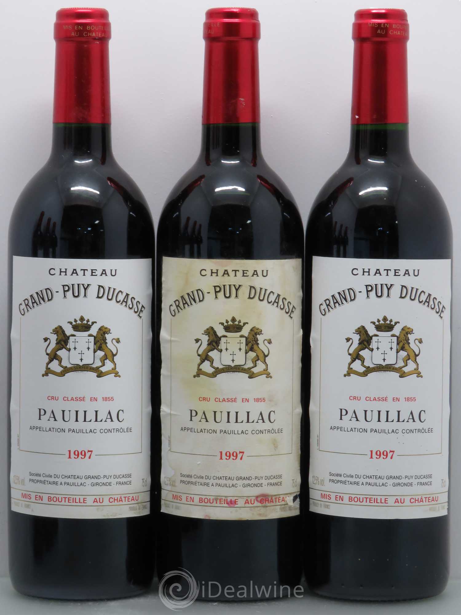 Château Grand Puy Ducasse 5ème Grand Cru Classé 1997 - Lot de 6 bouteilles - 1