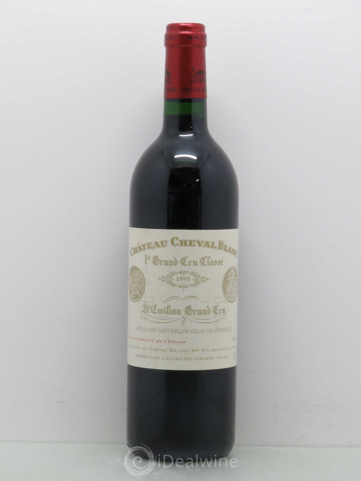 Château Cheval Blanc 1er Grand Cru Classé A 1995 - Lot de 1 bouteille - 0
