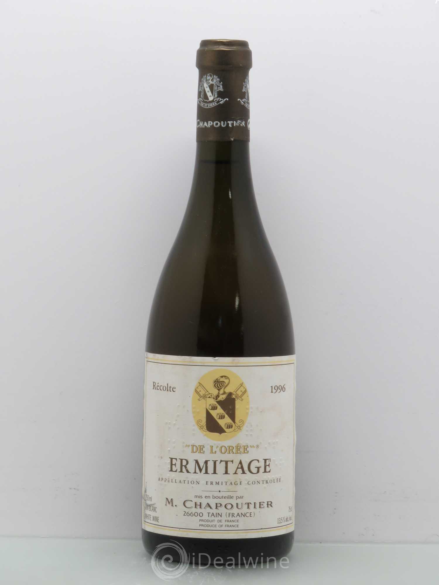 Hermitage Ermitage de l'Orée Chapoutier 1996 - Posten von 1 Flasche - 0