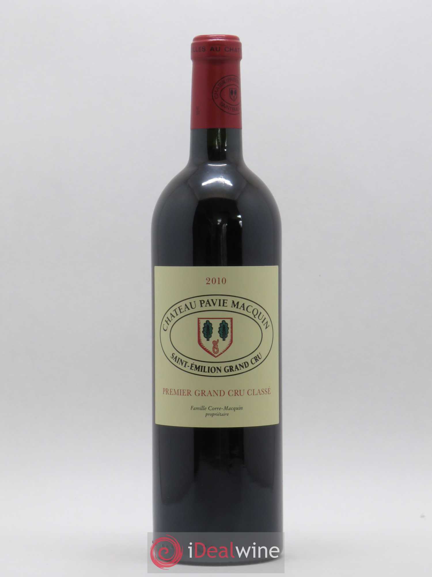 Château Pavie Macquin 1er Grand Cru Classé B 2010 - Lot de 1 bouteille - 0