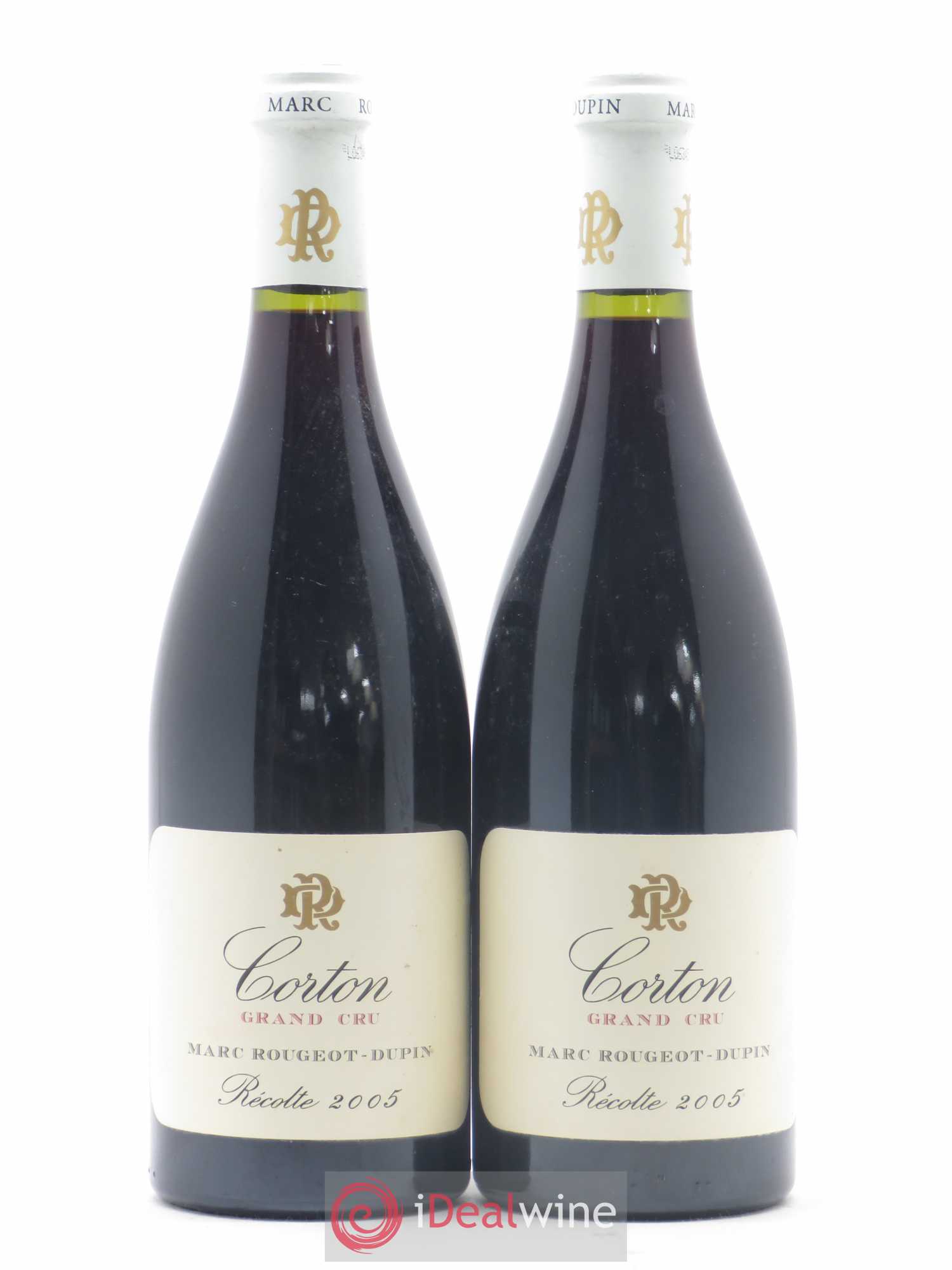 Corton Grand Cru Marc Rougeot Dupin (sans prix de réserve) 2005 - Posten von 2 Flaschen - 0