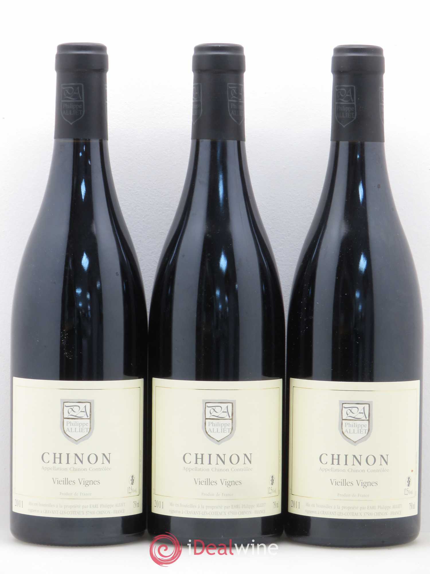 Chinon Vieilles Vignes Philippe Alliet 2011 - Lot de 6 bouteilles - 1