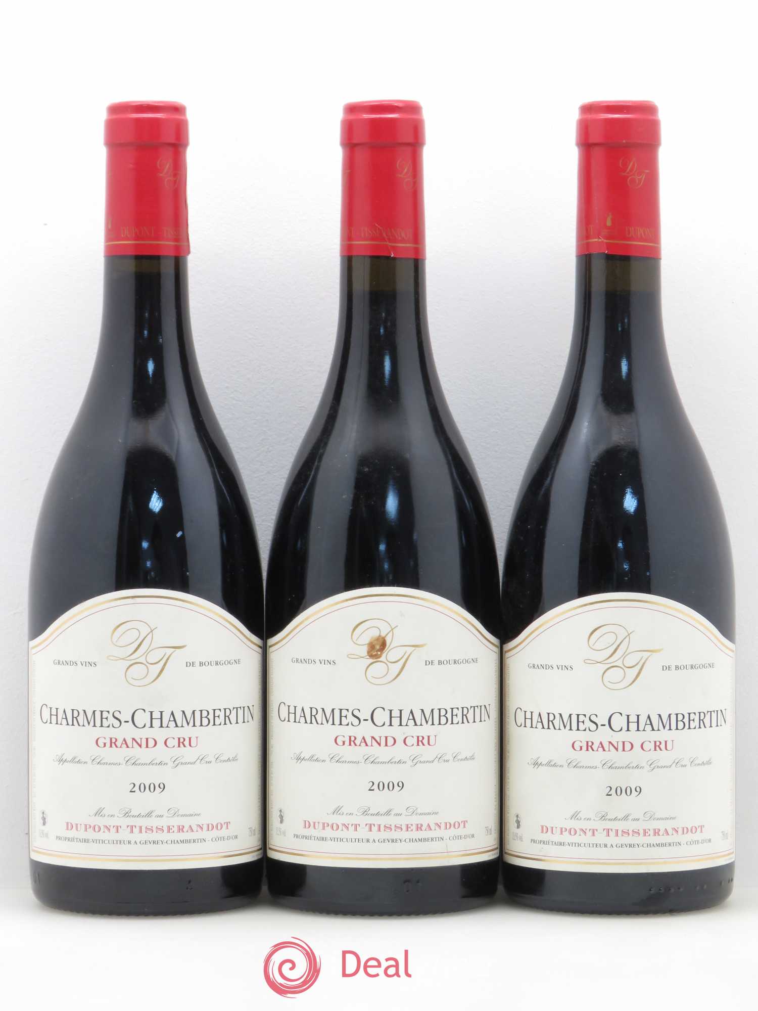 Charmes-Chambertin Grand Cru Dupont-Tisserandot (Domaine) 2009 - Lot de 3 bouteilles - 0