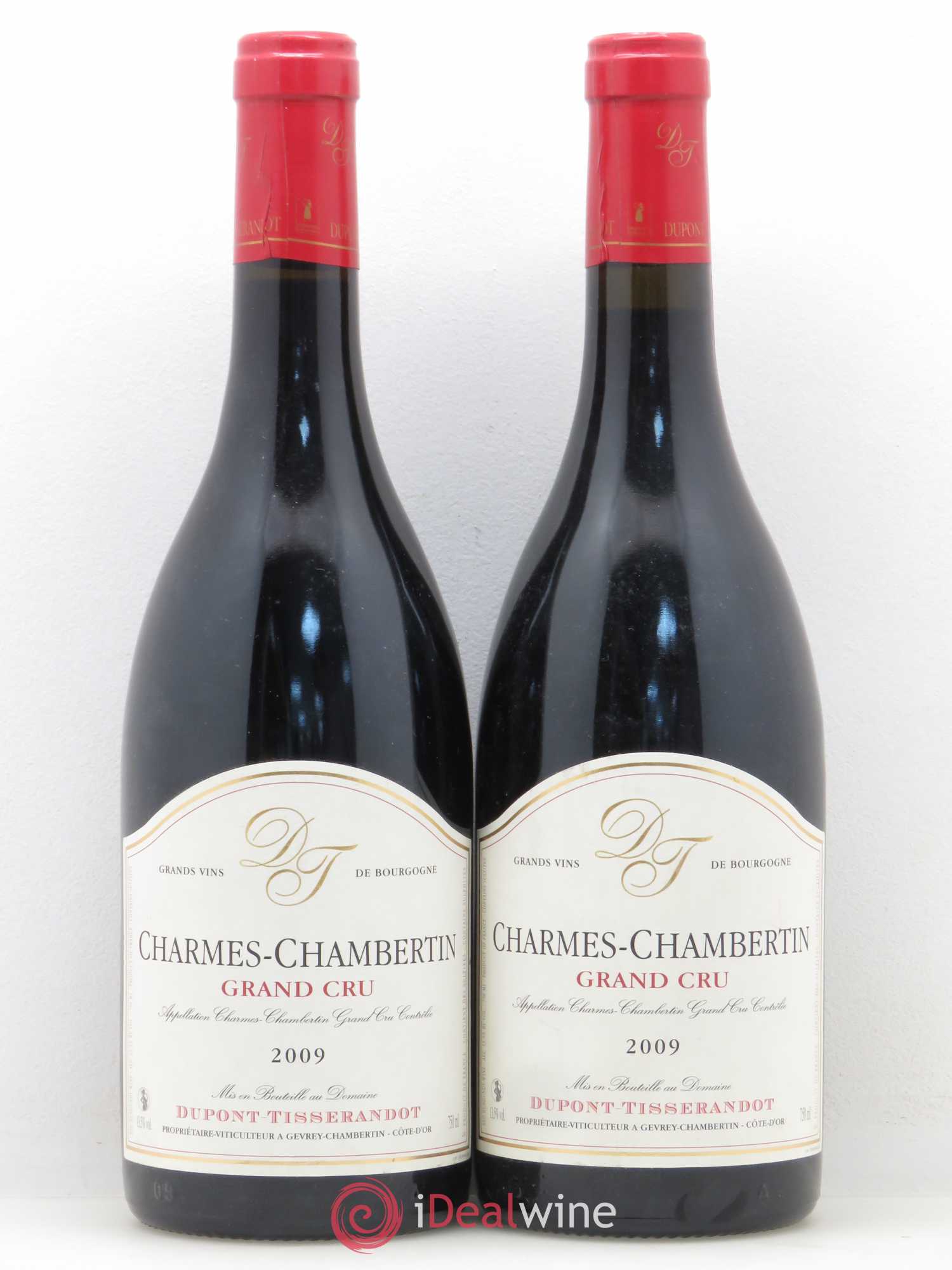 Charmes-Chambertin Grand Cru Dupont-Tisserandot (Domaine) 2009 - Lot de 2 bouteilles - 0