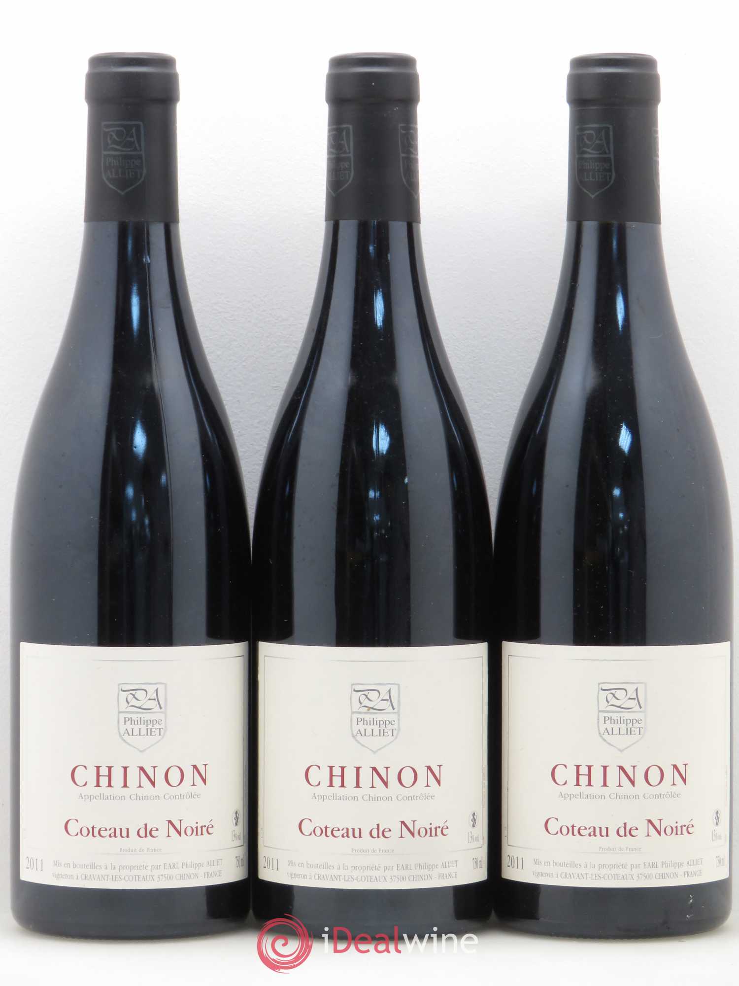 Chinon Coteau de Noiré Philippe Alliet 2011 - Lot de 6 bouteilles - 2
