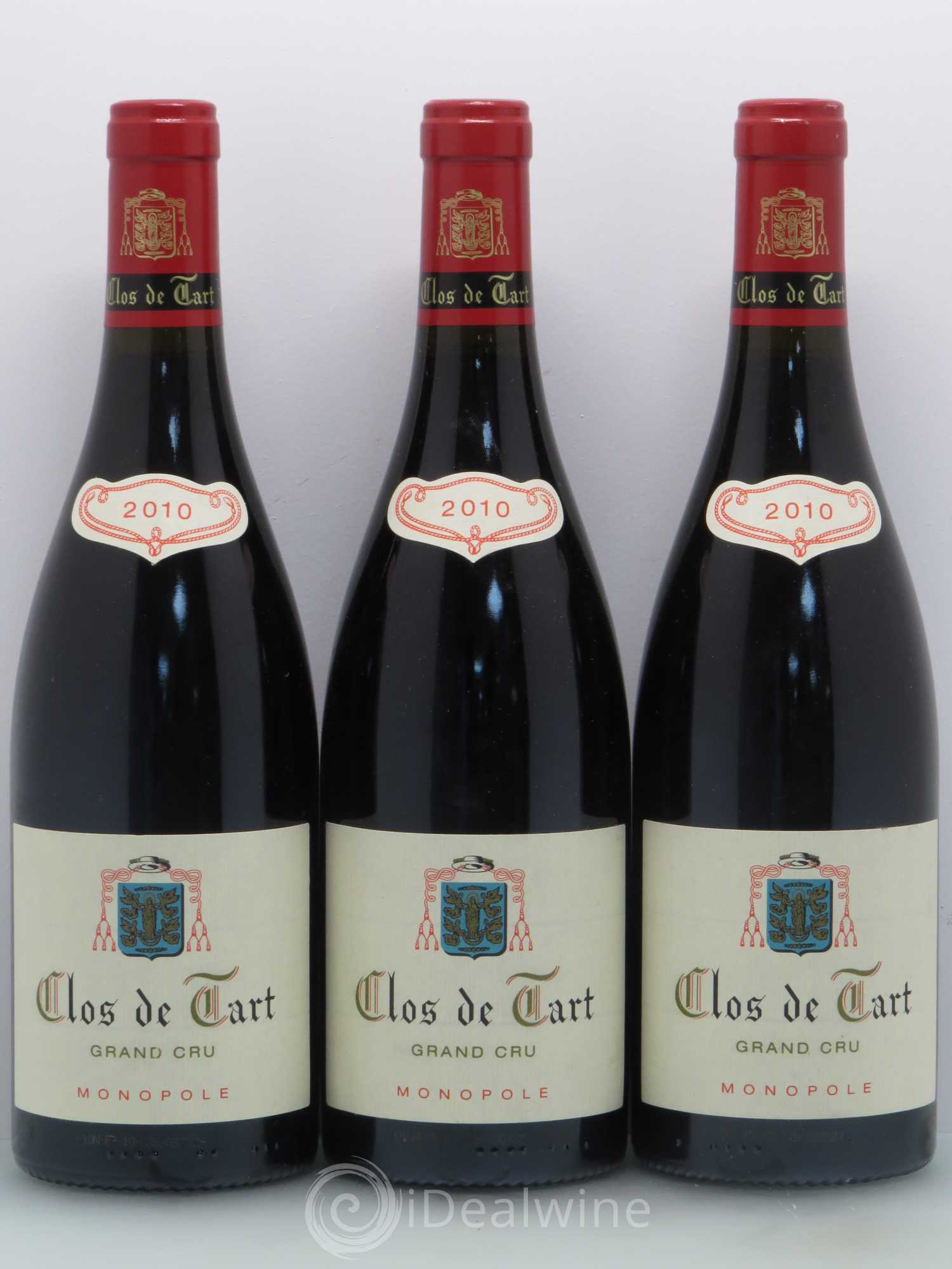 Clos de Tart Grand Cru Clos de Tart 2010 - Lot de 3 bouteilles - 0