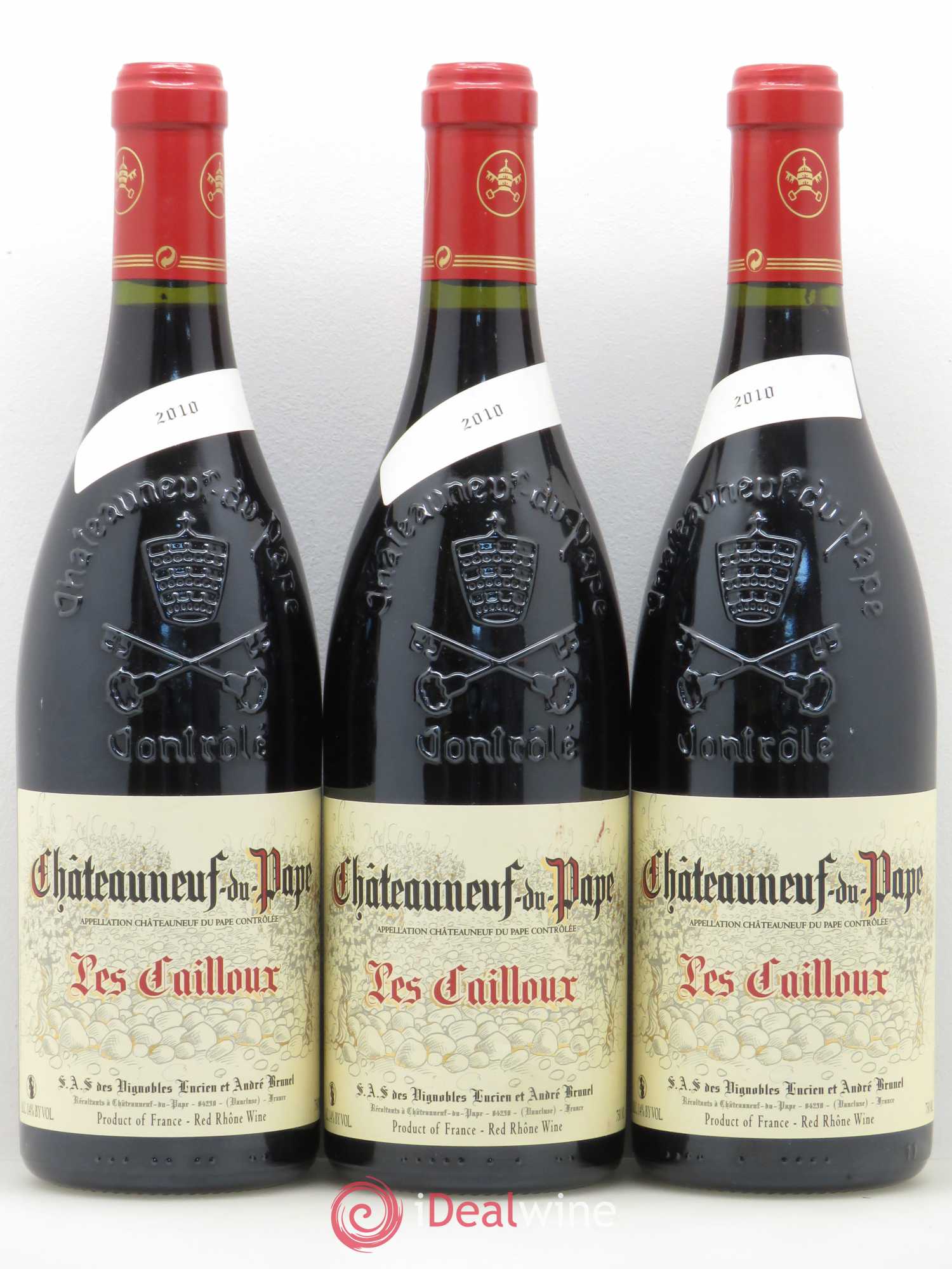 Châteauneuf-du-Pape Les Cailloux André Brunel 2010 - Lot de 6 bouteilles - 2