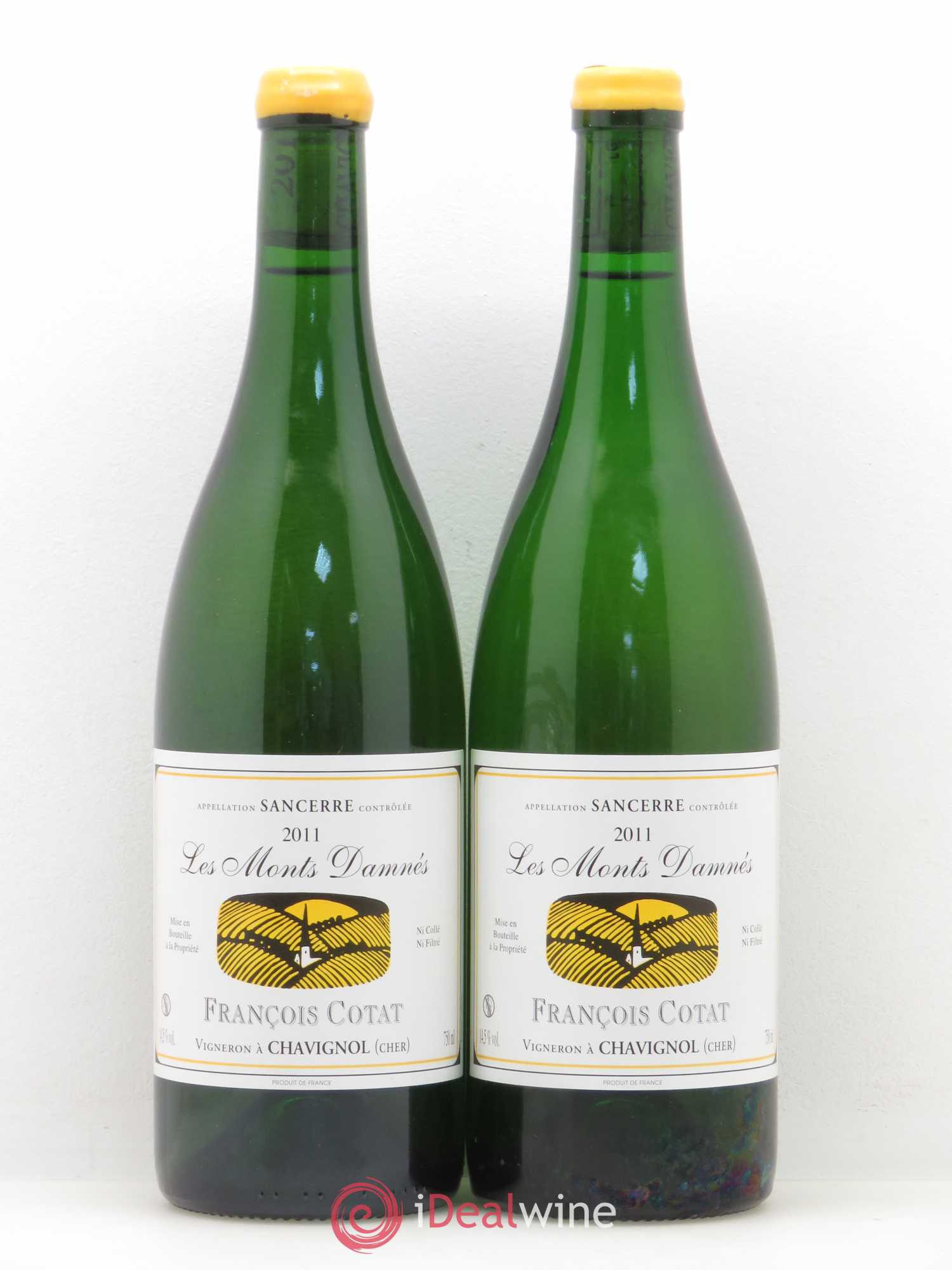 Sancerre Les Monts Damnés François Cotat 2011 - Lot de 2 bouteilles - 0