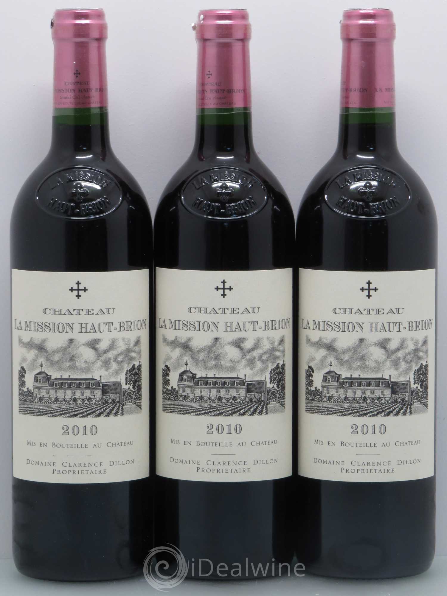Château la Mission Haut-Brion Cru Classé de Graves 2010 - Lot de 6 bouteilles - 1
