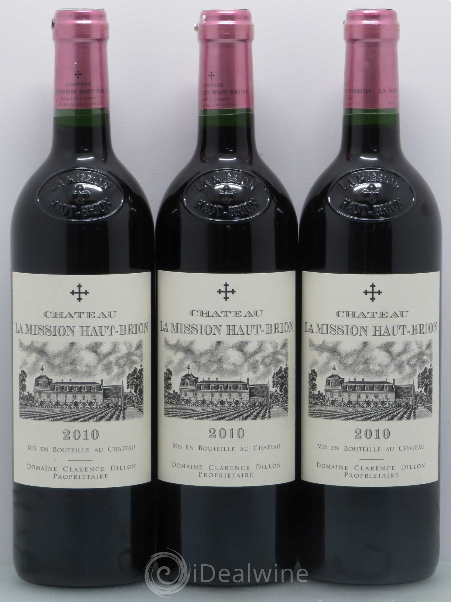 Château la Mission Haut-Brion Cru Classé de Graves 2010 - Lot de 6 bouteilles - 2