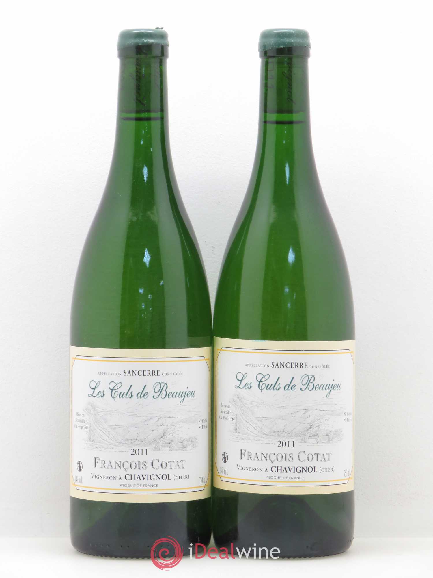 Sancerre Les Culs de Beaujeu François Cotat 2011 - Lot de 2 bouteilles - 0