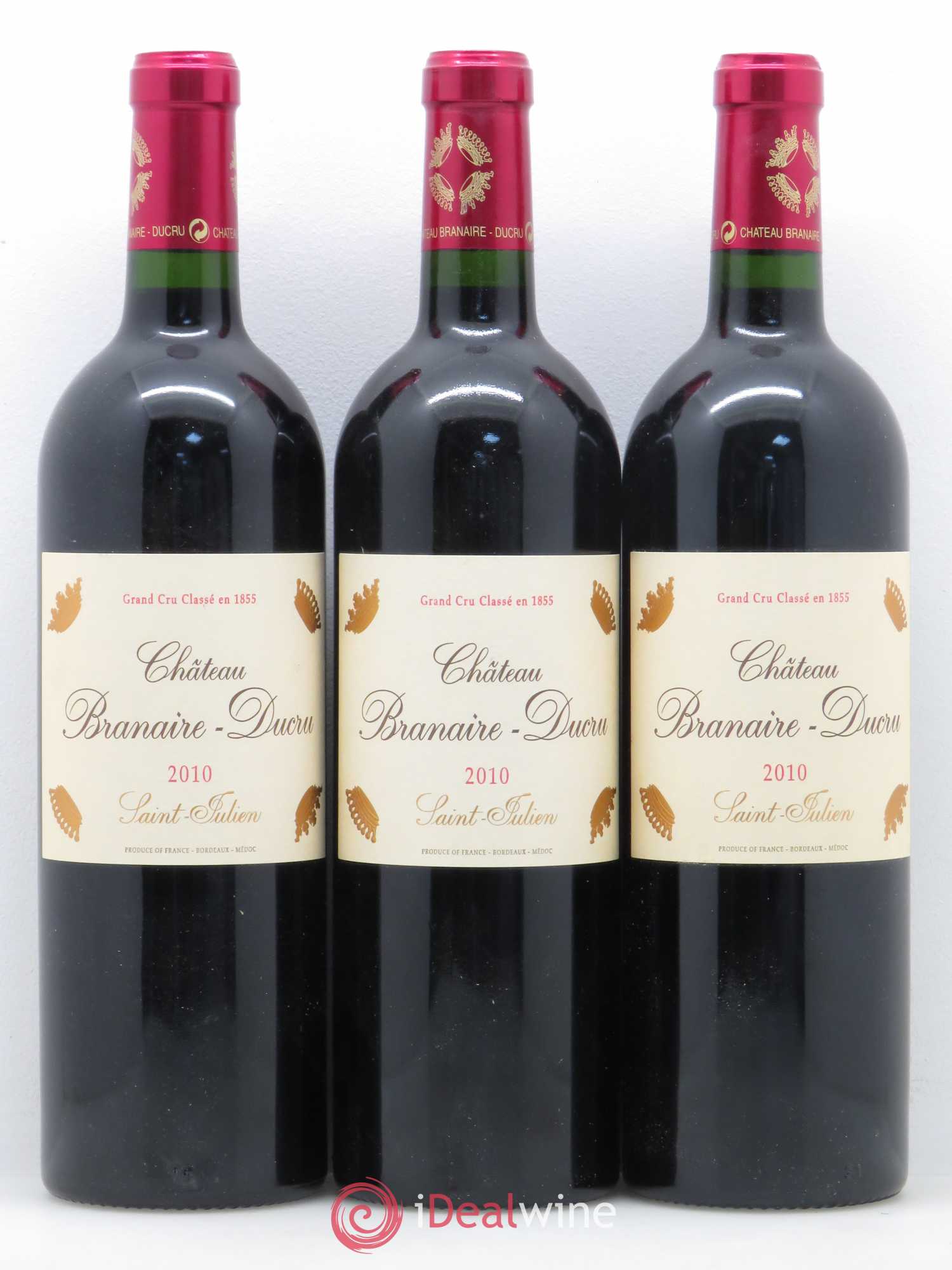 Château Branaire Ducru 4ème Grand Cru Classé 2010 - Lot de 6 bouteilles - 1
