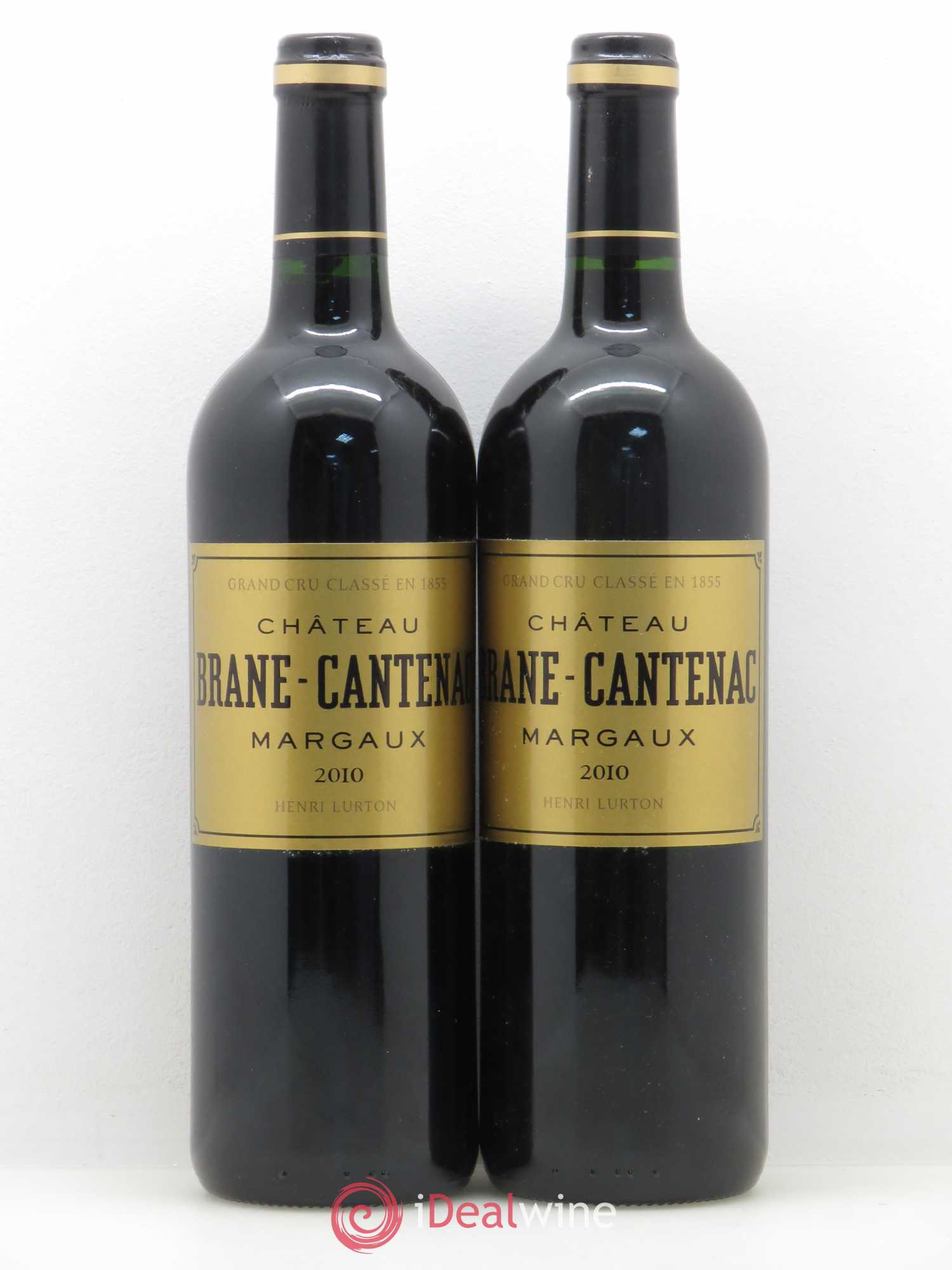 Château Brane Cantenac 2ème Grand Cru Classé 2010 - Lot de 2 bouteilles - 0